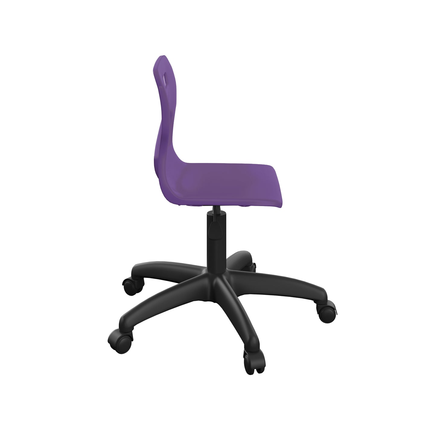 Titan Swivel Junior Chair with Plastic Base and Castors