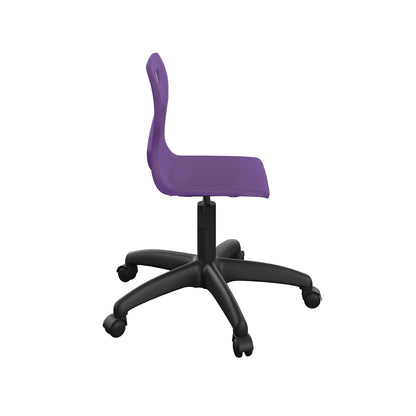 Titan Swivel Junior Chair with Plastic Base and Castors