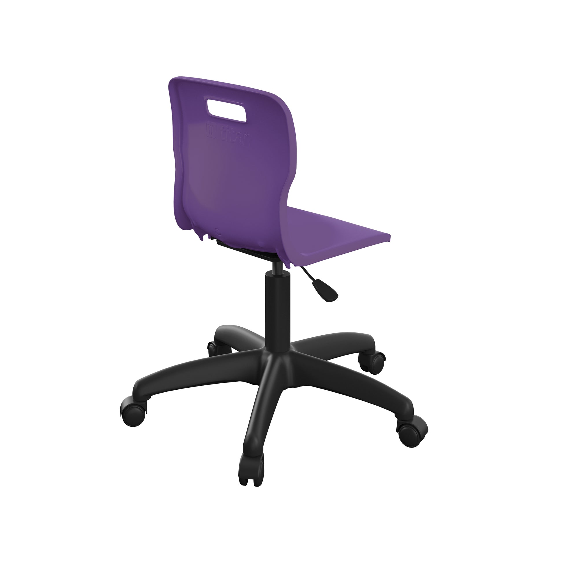 Titan Swivel Junior Chair with Plastic Base and Castors