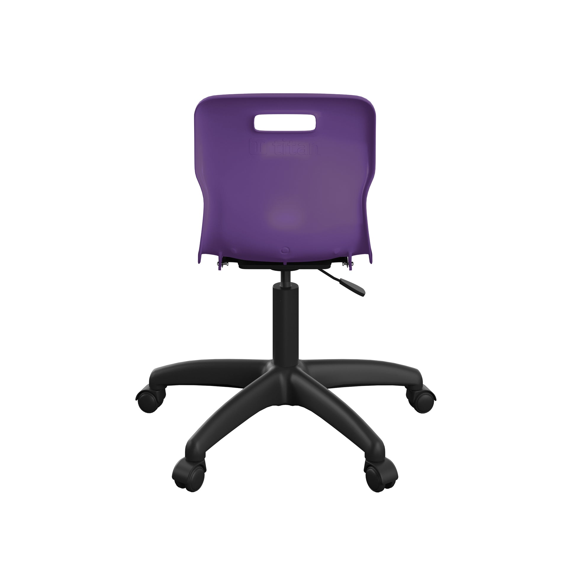 Titan Swivel Junior Chair with Plastic Base and Castors