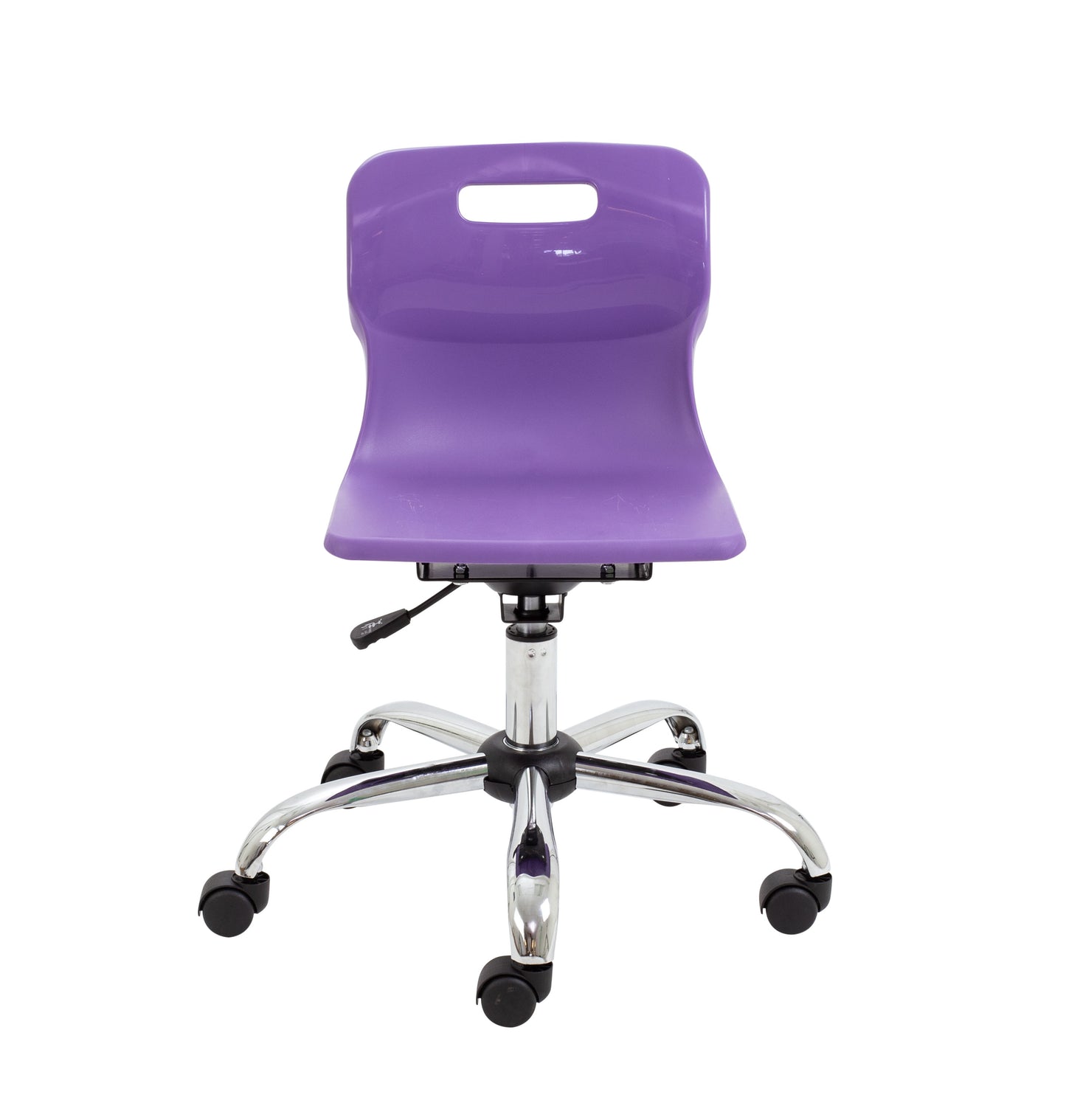 Titan Swivel Junior Chair with Chrome Base and Castors