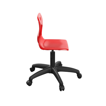 Titan Swivel Junior Chair with Plastic Base and Castors