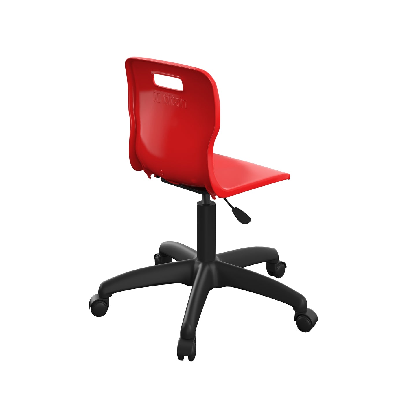 Titan Swivel Junior Chair with Plastic Base and Castors