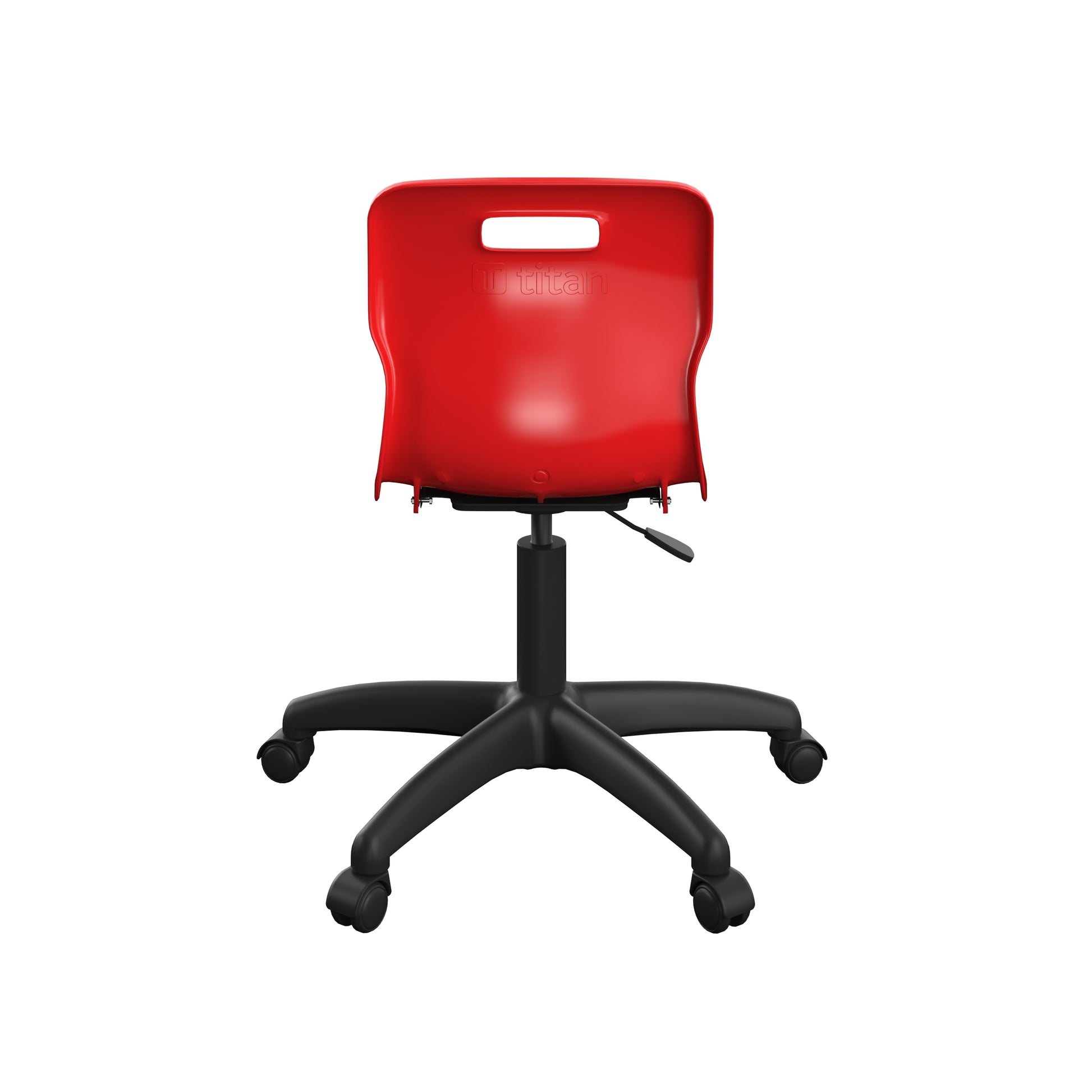 Titan Swivel Junior Chair with Plastic Base and Castors