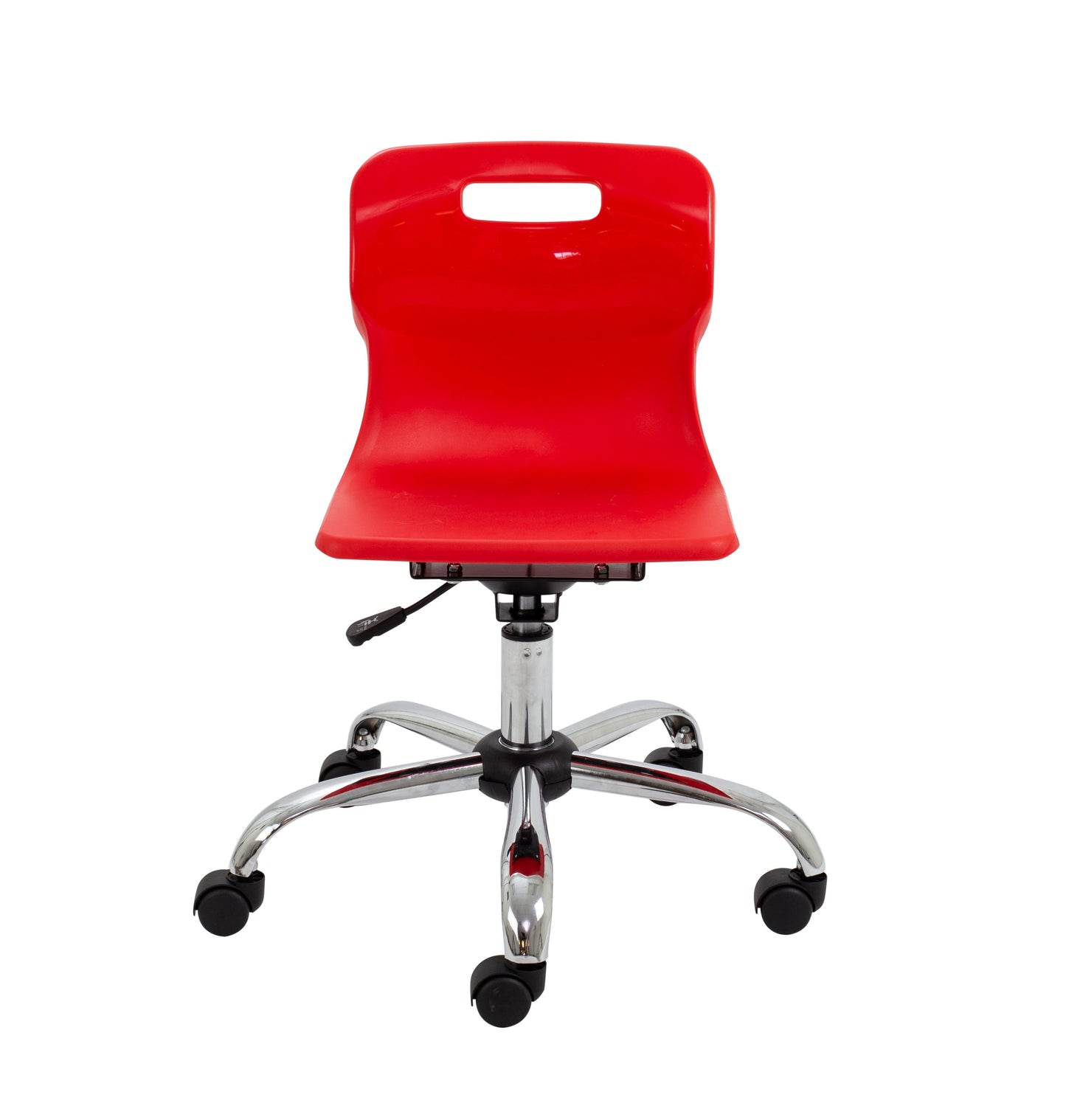 Titan Swivel Junior Chair with Chrome Base and Castors