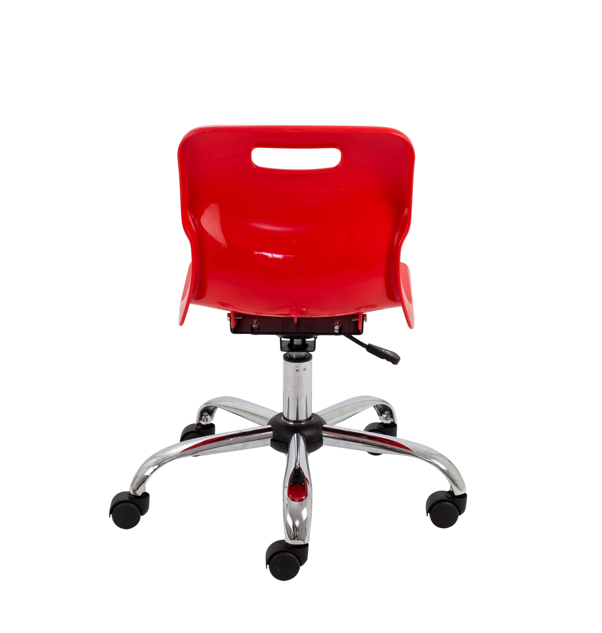 Titan Swivel Junior Chair with Chrome Base and Castors