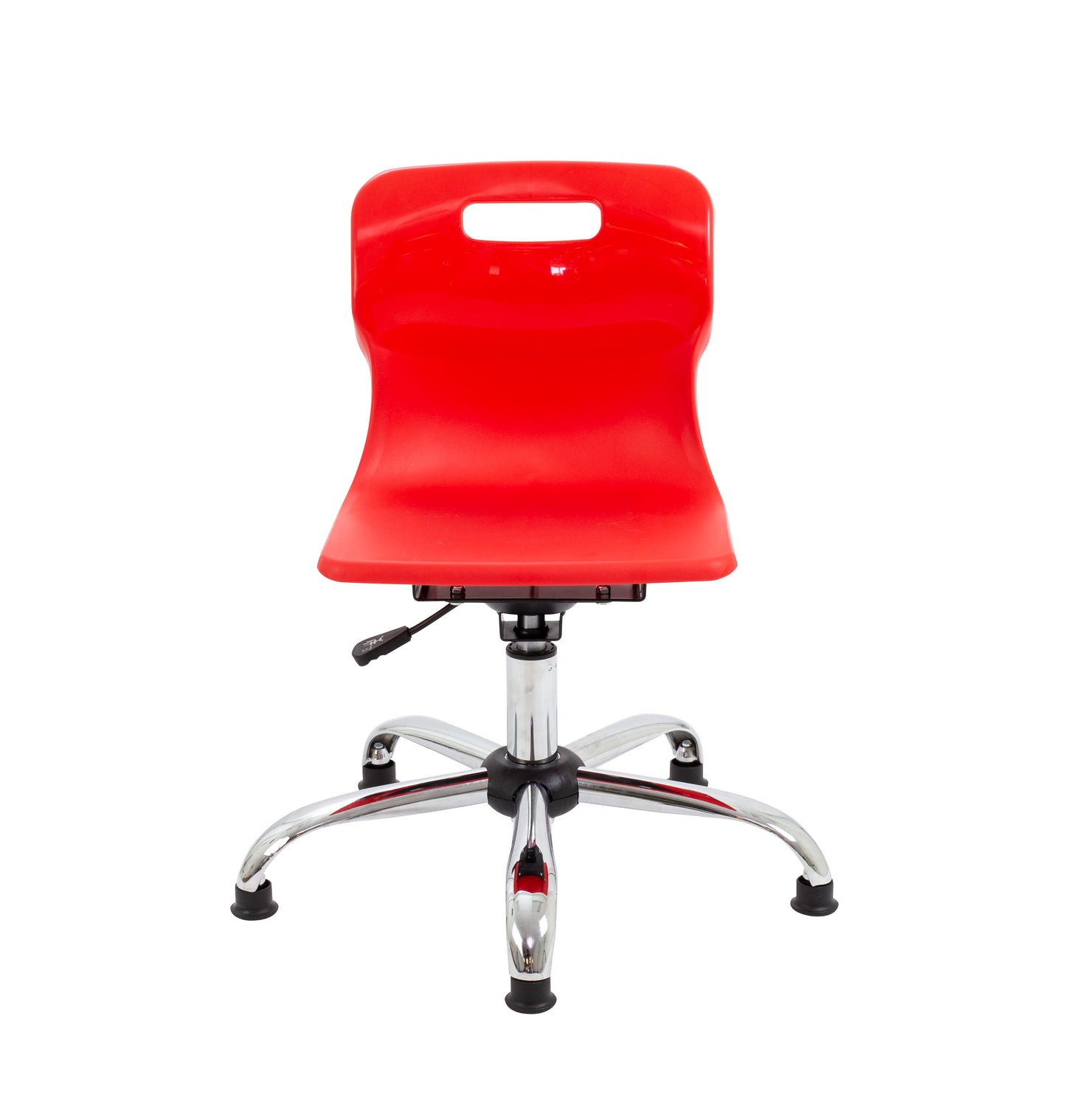 Titan Swivel Junior Chair with Chrome Base and Glides