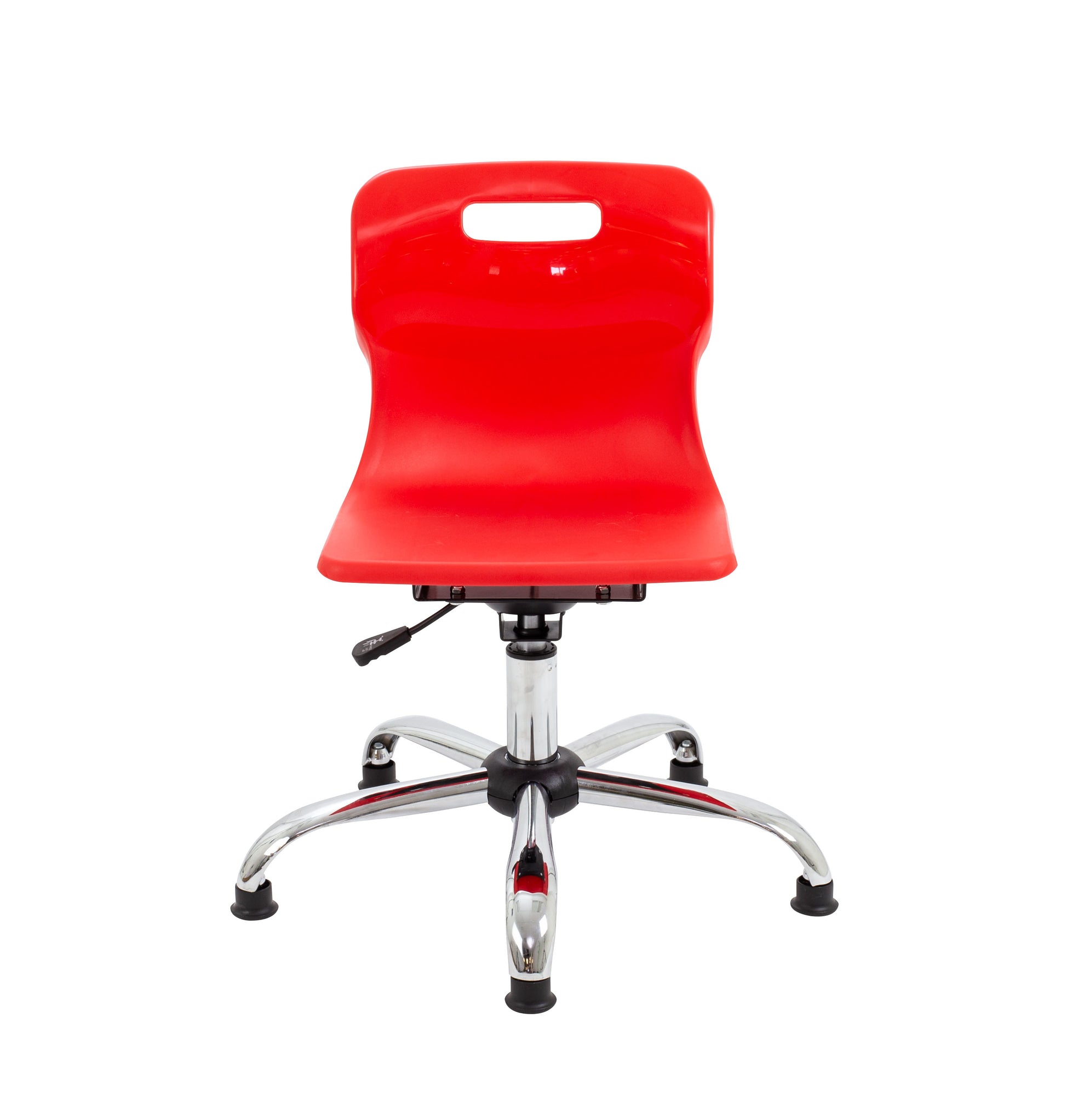 Titan Swivel Junior Chair with Chrome Base and Glides