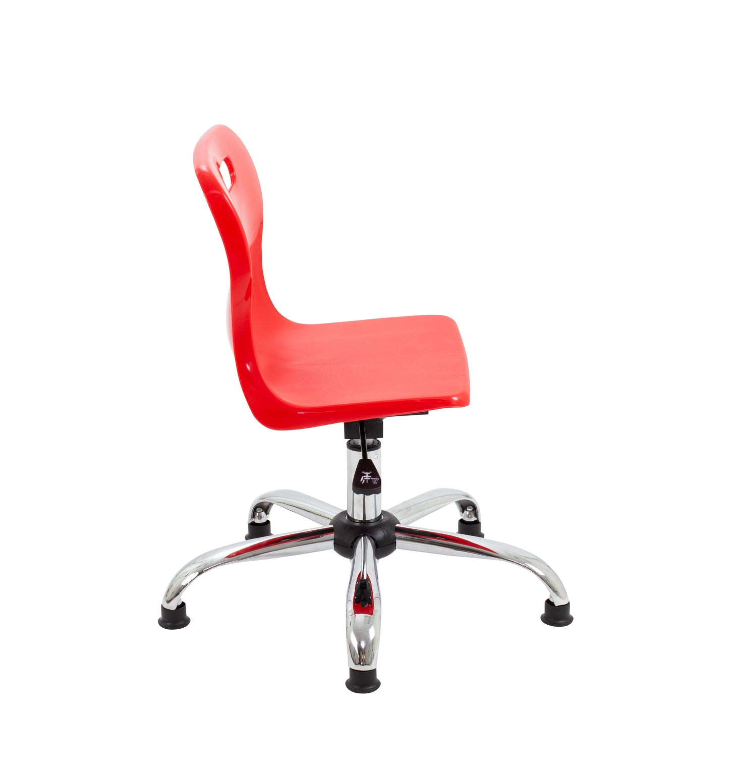 Titan Swivel Junior Chair with Chrome Base and Glides