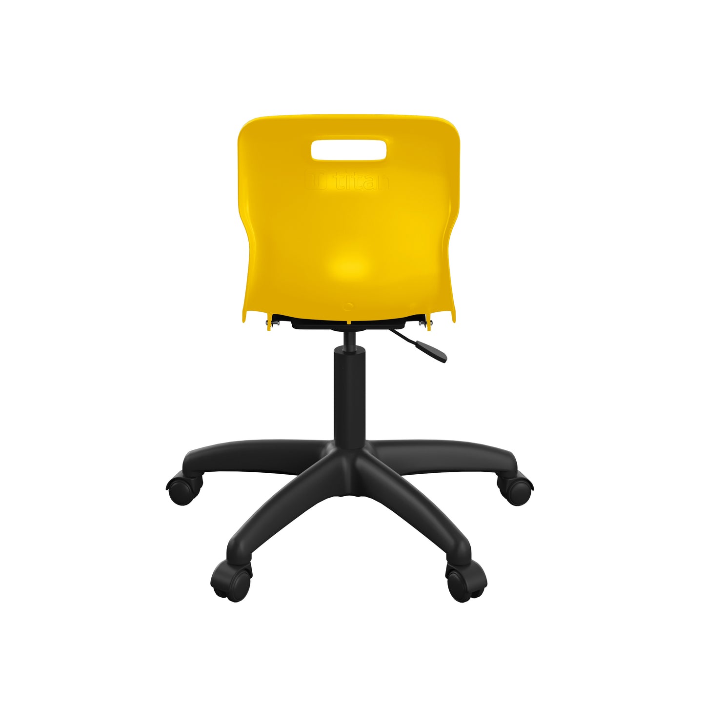 Titan Swivel Junior Chair with Plastic Base and Castors