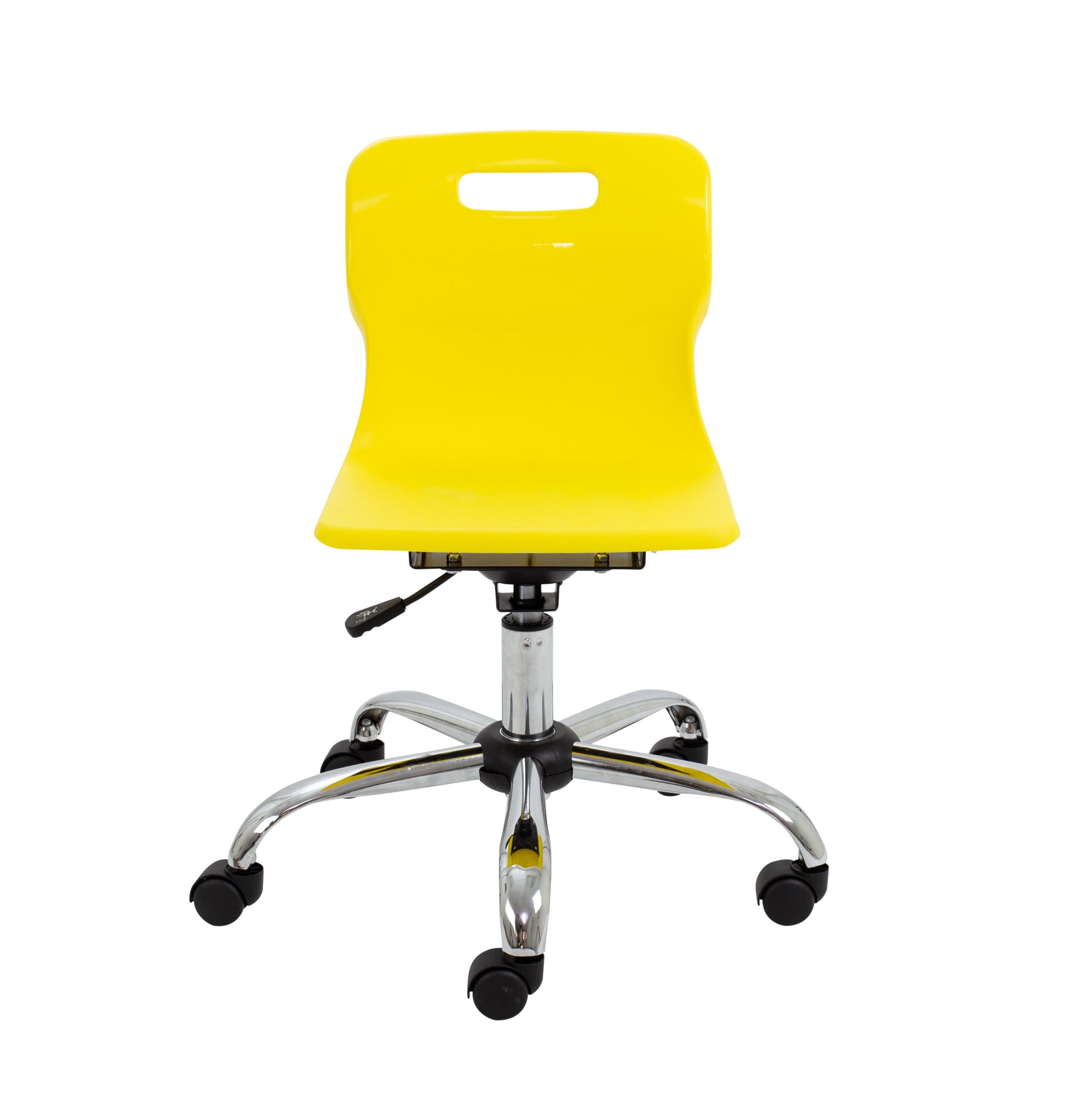 Titan Swivel Junior Chair with Chrome Base and Castors