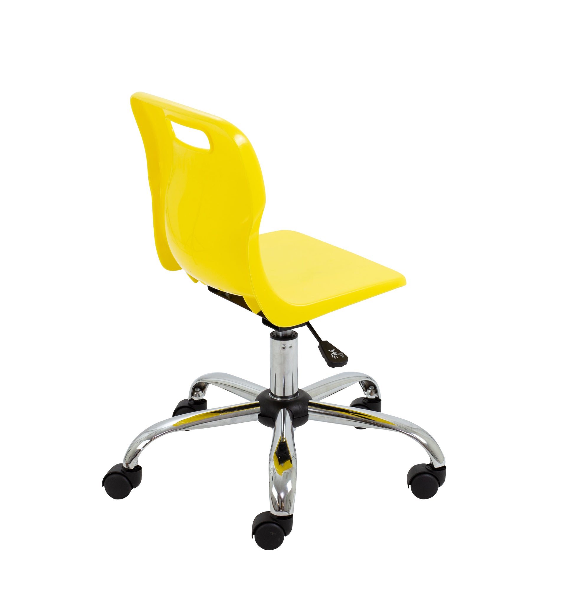 Titan Swivel Junior Chair with Chrome Base and Castors
