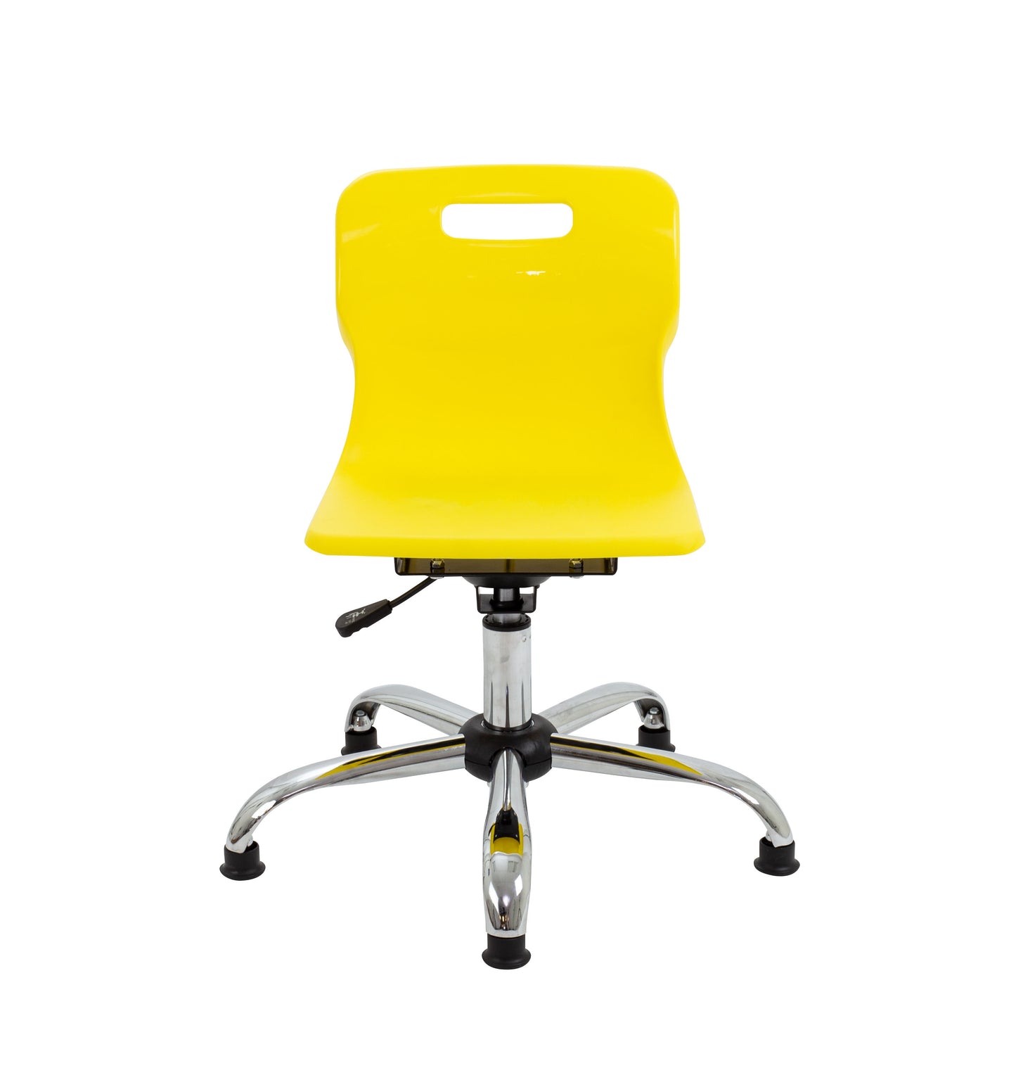 Titan Swivel Junior Chair with Chrome Base and Glides