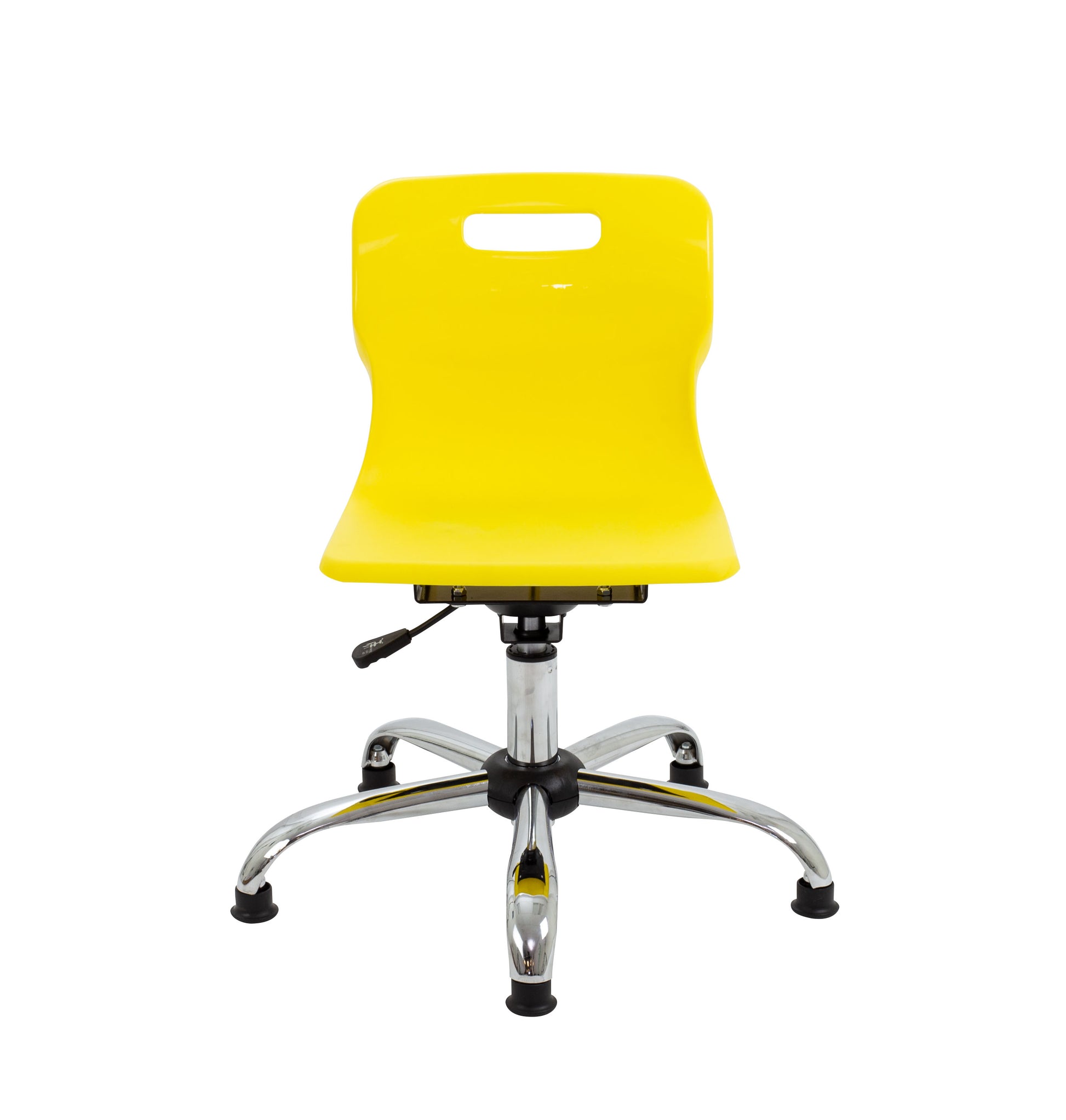 Titan Swivel Junior Chair with Chrome Base and Glides