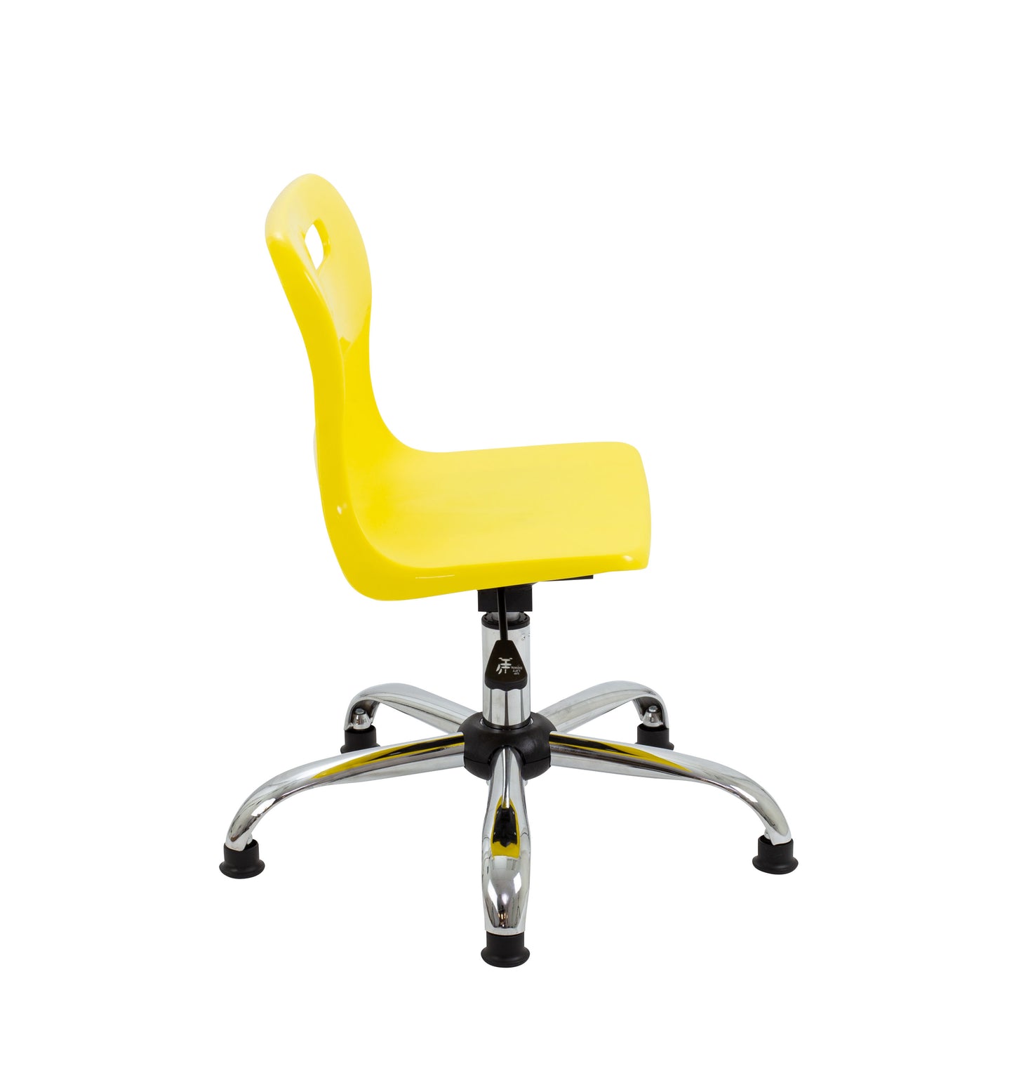Titan Swivel Junior Chair with Chrome Base and Glides