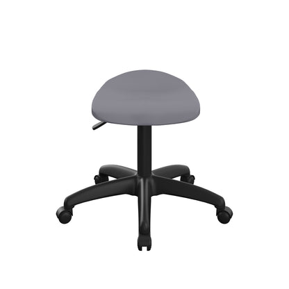 Titan Swivel Junior Stool with Plastic Base and Castors