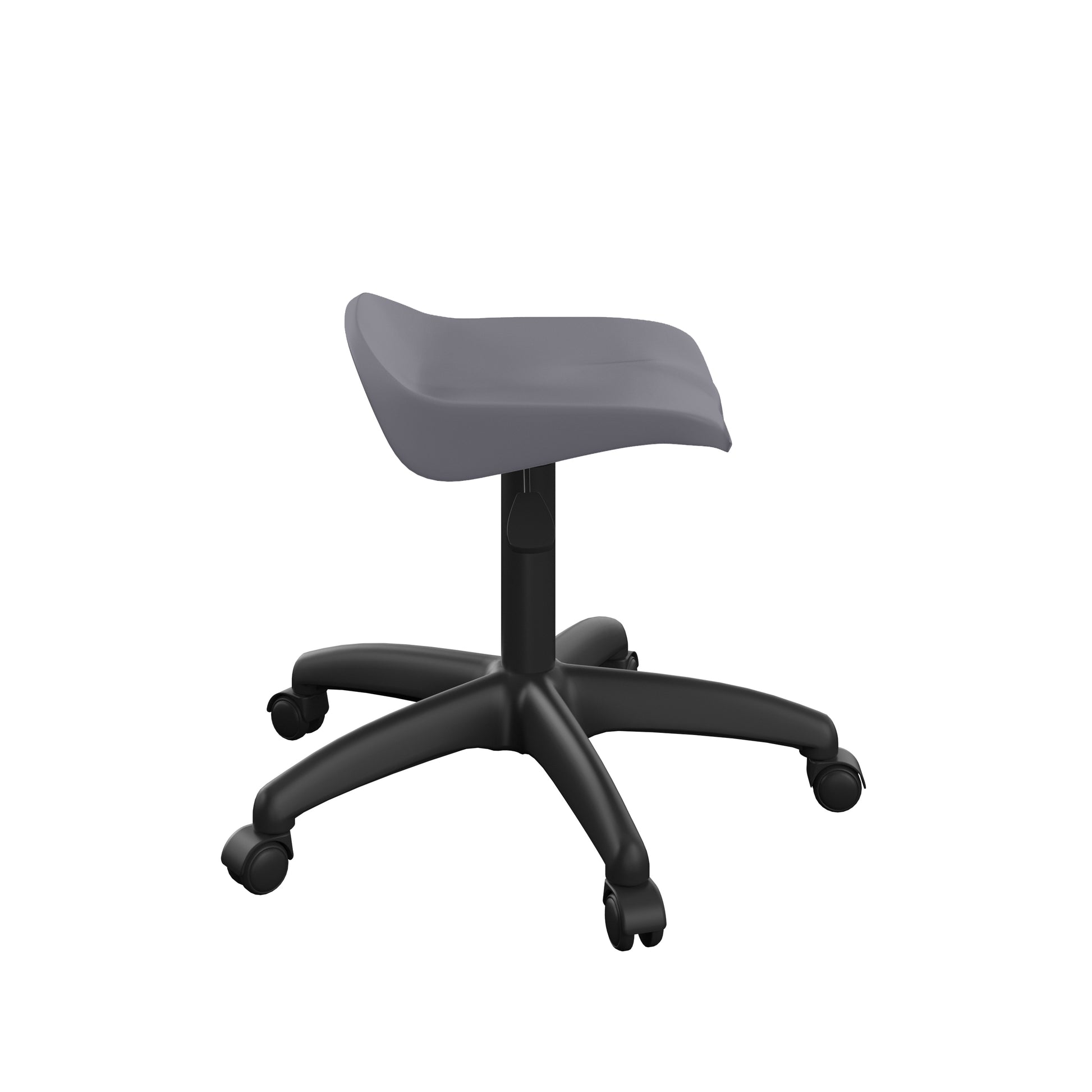 Titan Swivel Junior Stool with Plastic Base and Castors