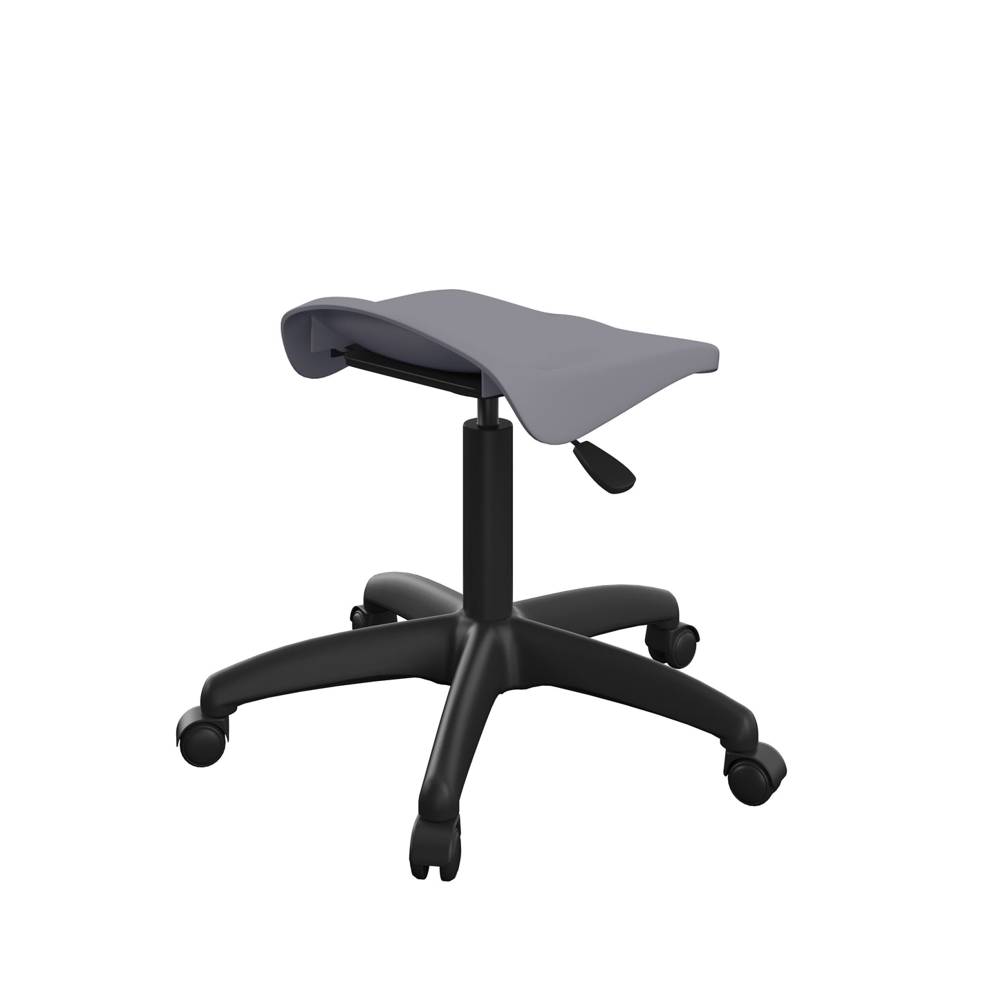 Titan Swivel Junior Stool with Plastic Base and Castors