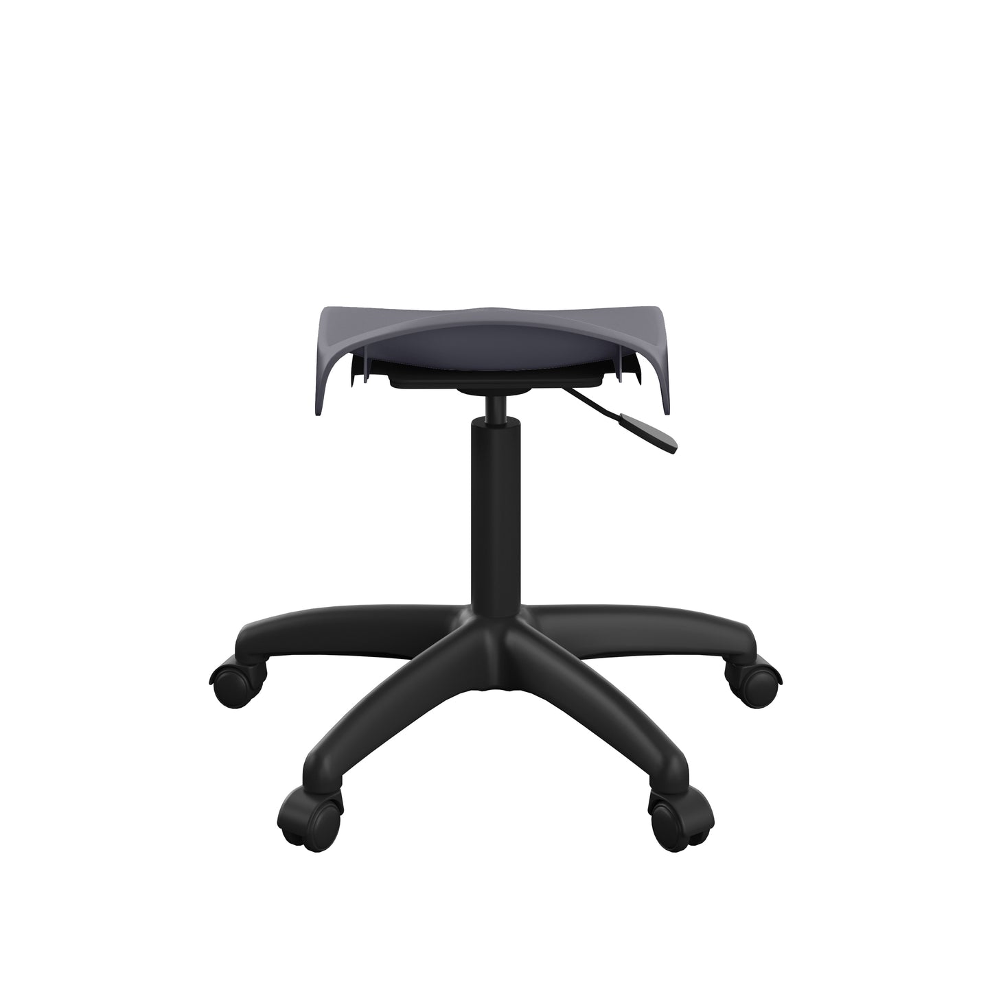 Titan Swivel Junior Stool with Plastic Base and Castors