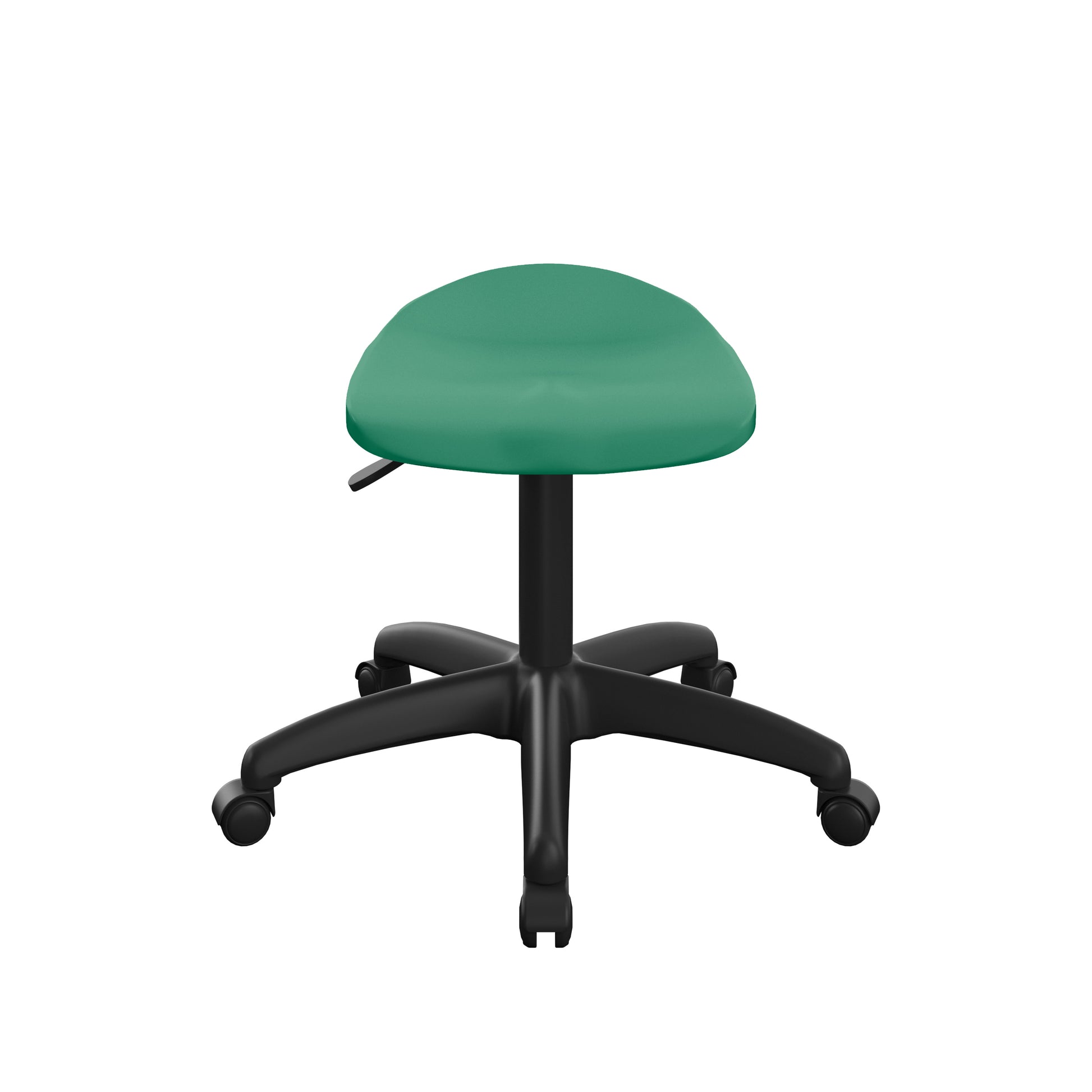 Titan Swivel Junior Stool with Plastic Base and Castors