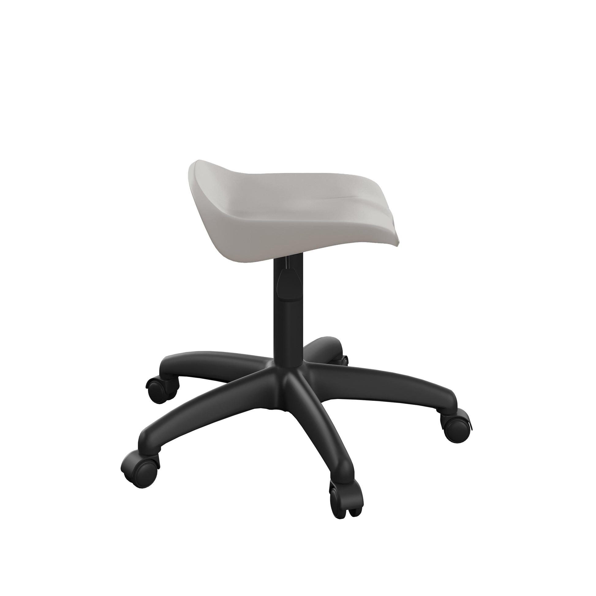 Titan Swivel Junior Stool with Plastic Base and Castors