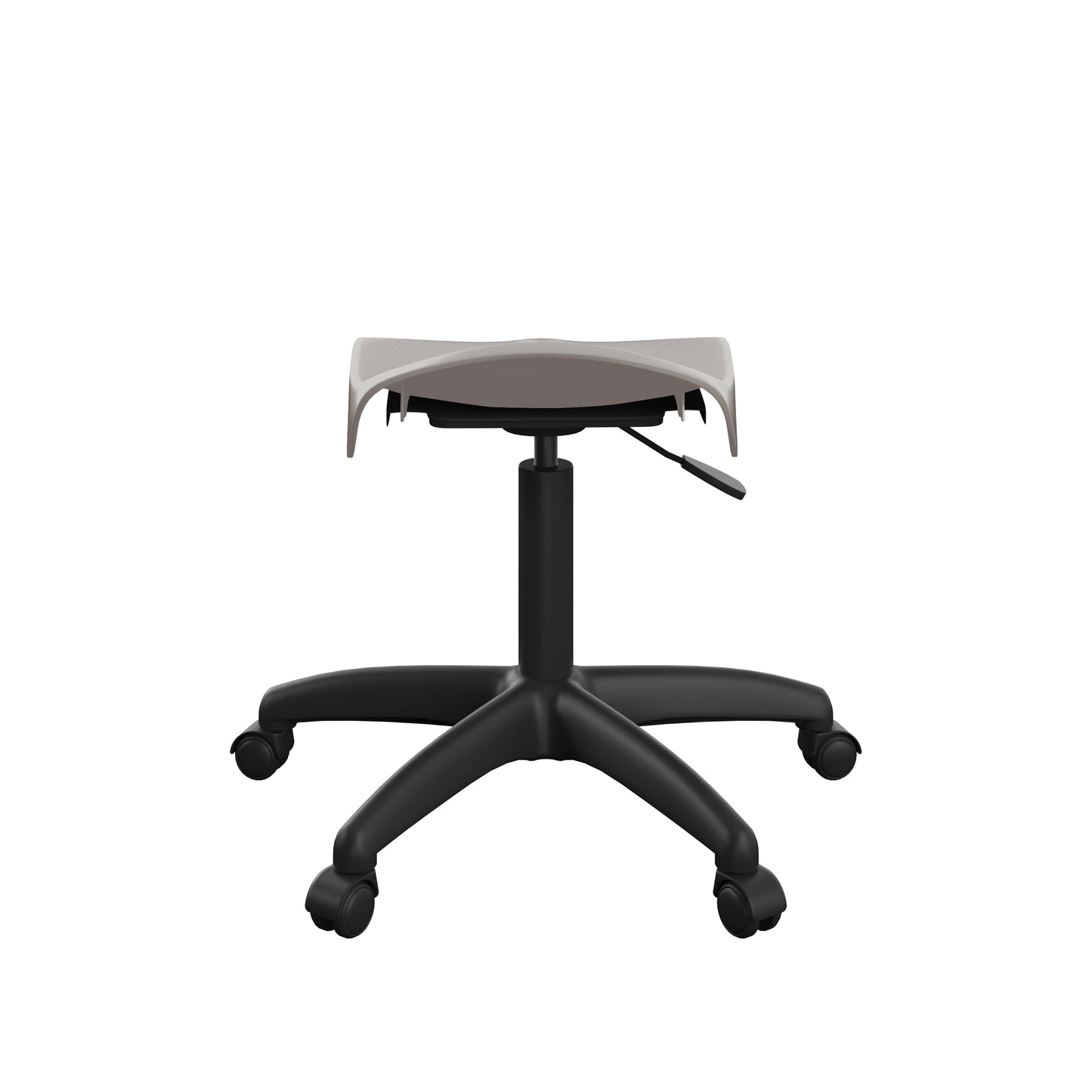 Titan Swivel Junior Stool with Plastic Base and Castors
