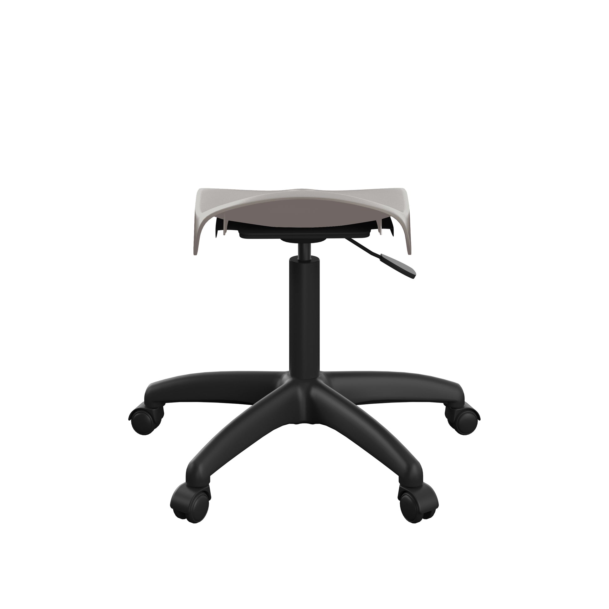 Titan Swivel Junior Stool with Plastic Base and Castors