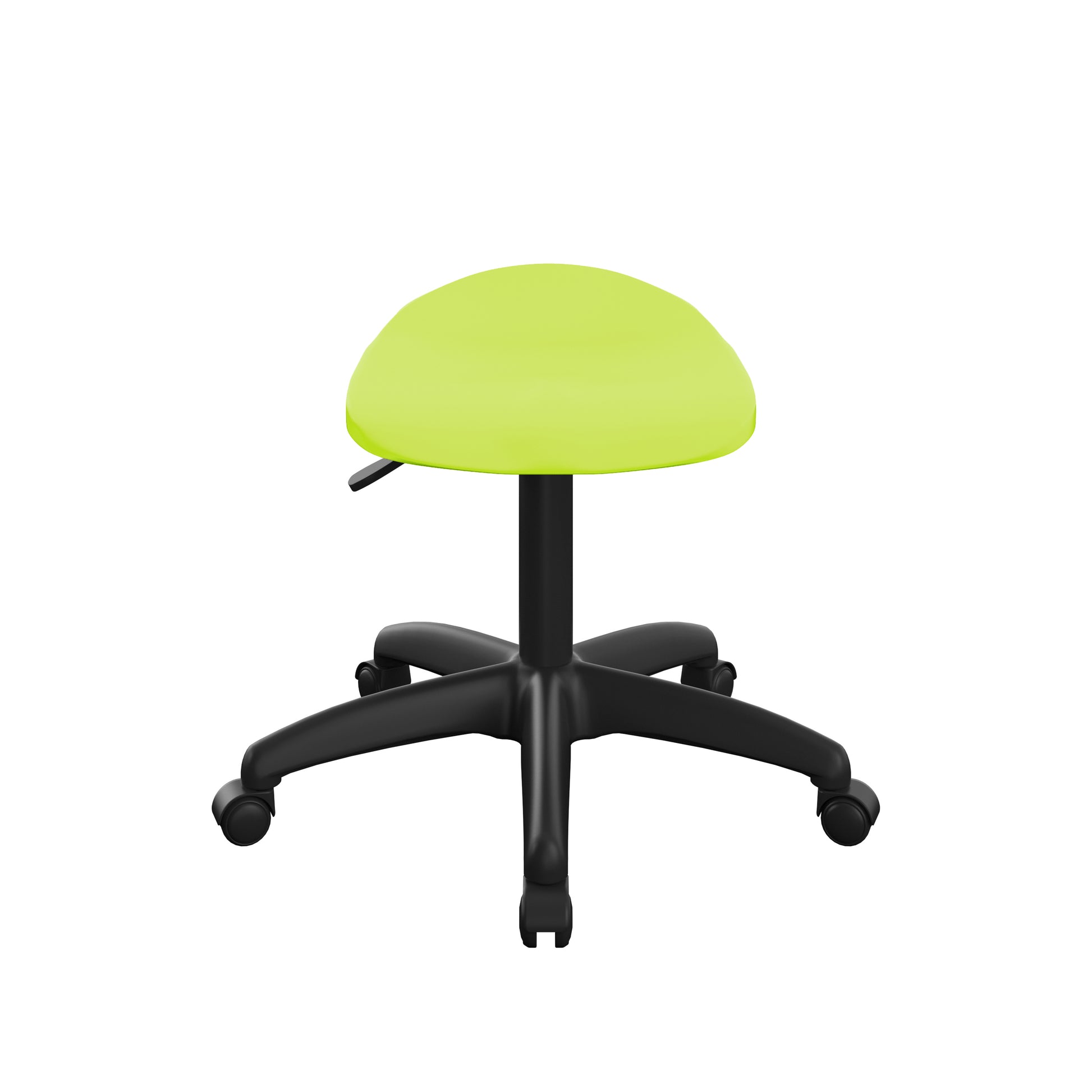Titan Swivel Junior Stool with Plastic Base and Castors