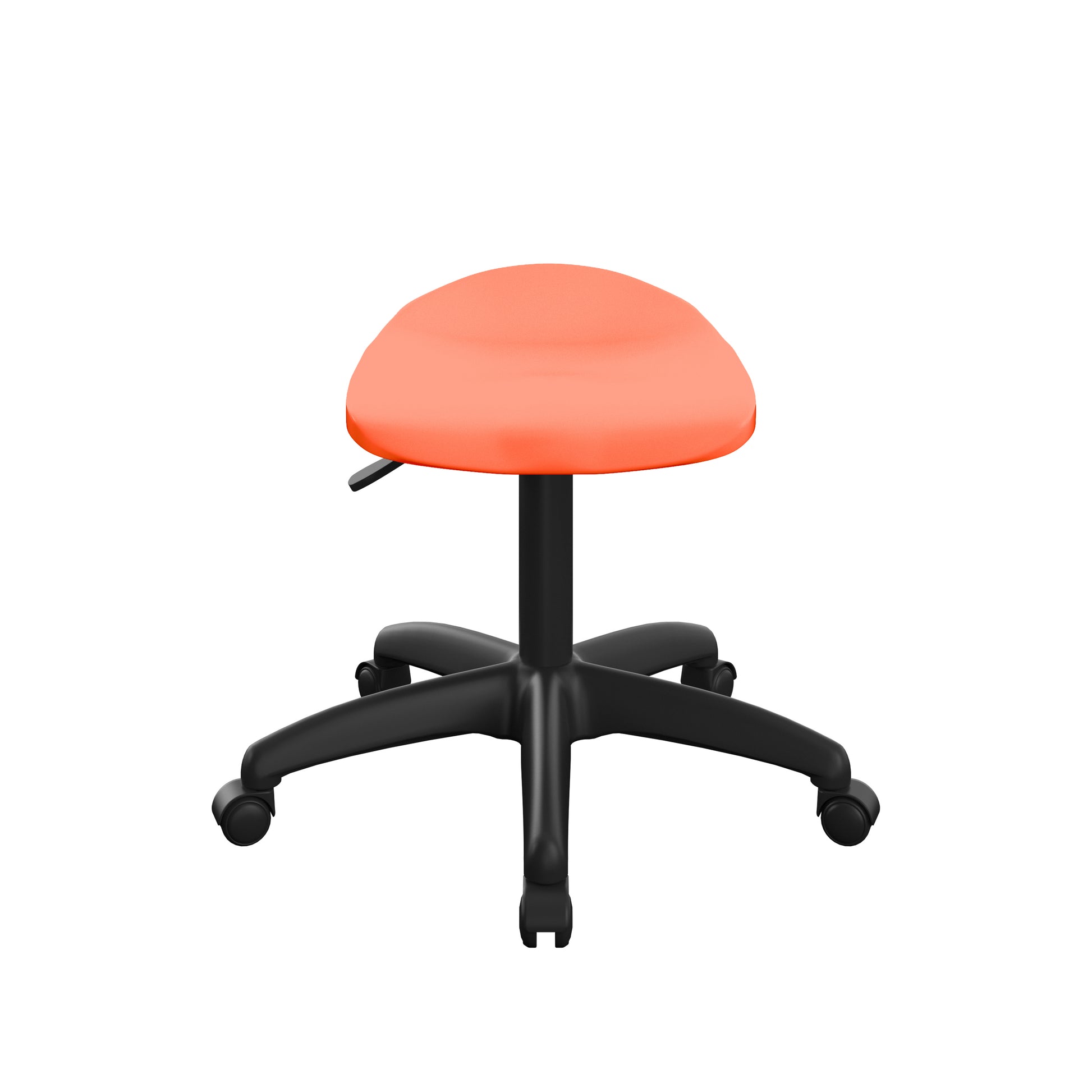 Titan Swivel Junior Stool with Plastic Base and Castors