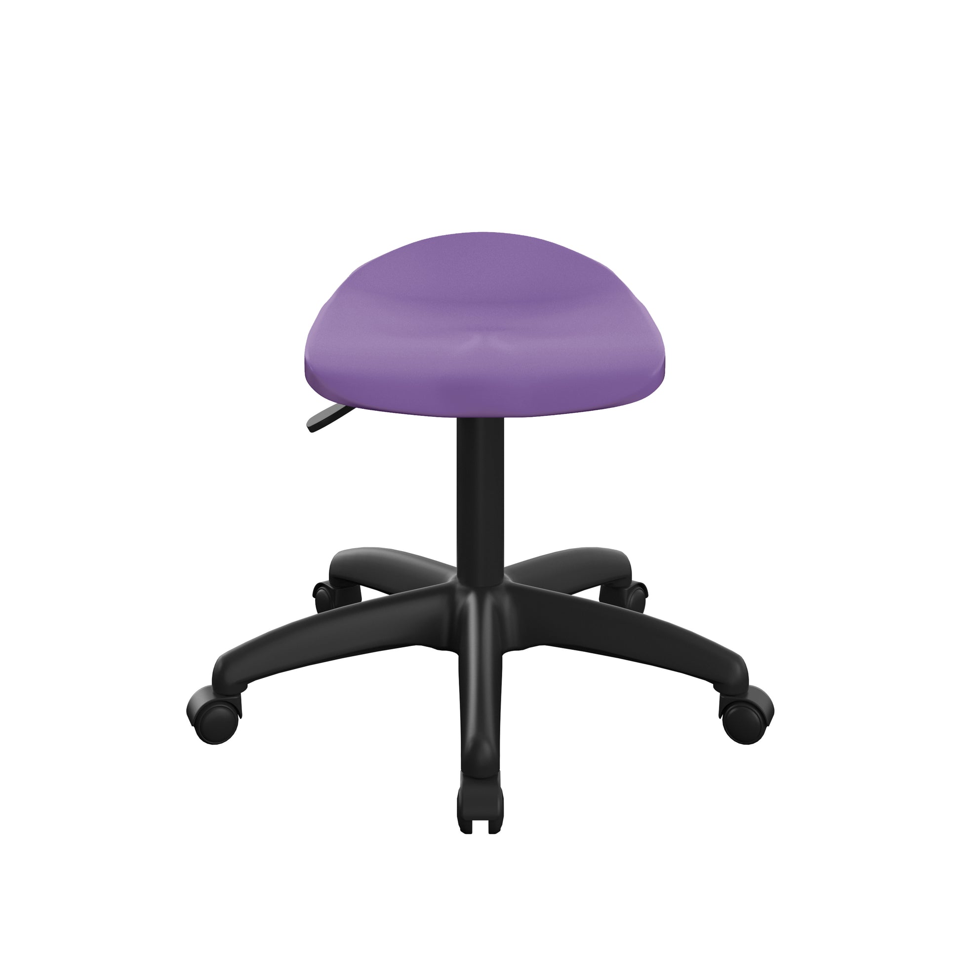 Titan Swivel Junior Stool with Plastic Base and Castors