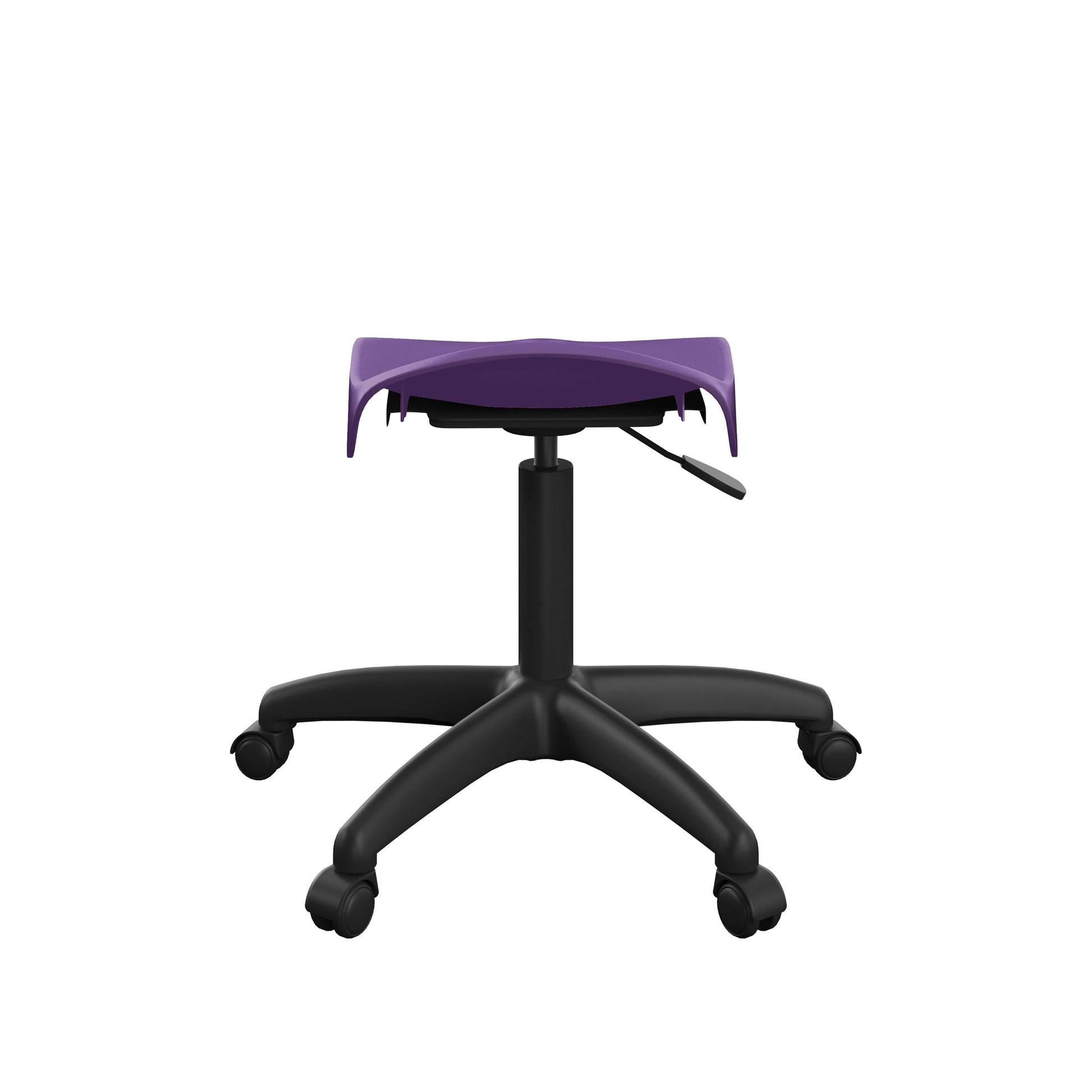 Titan Swivel Junior Stool with Plastic Base and Castors