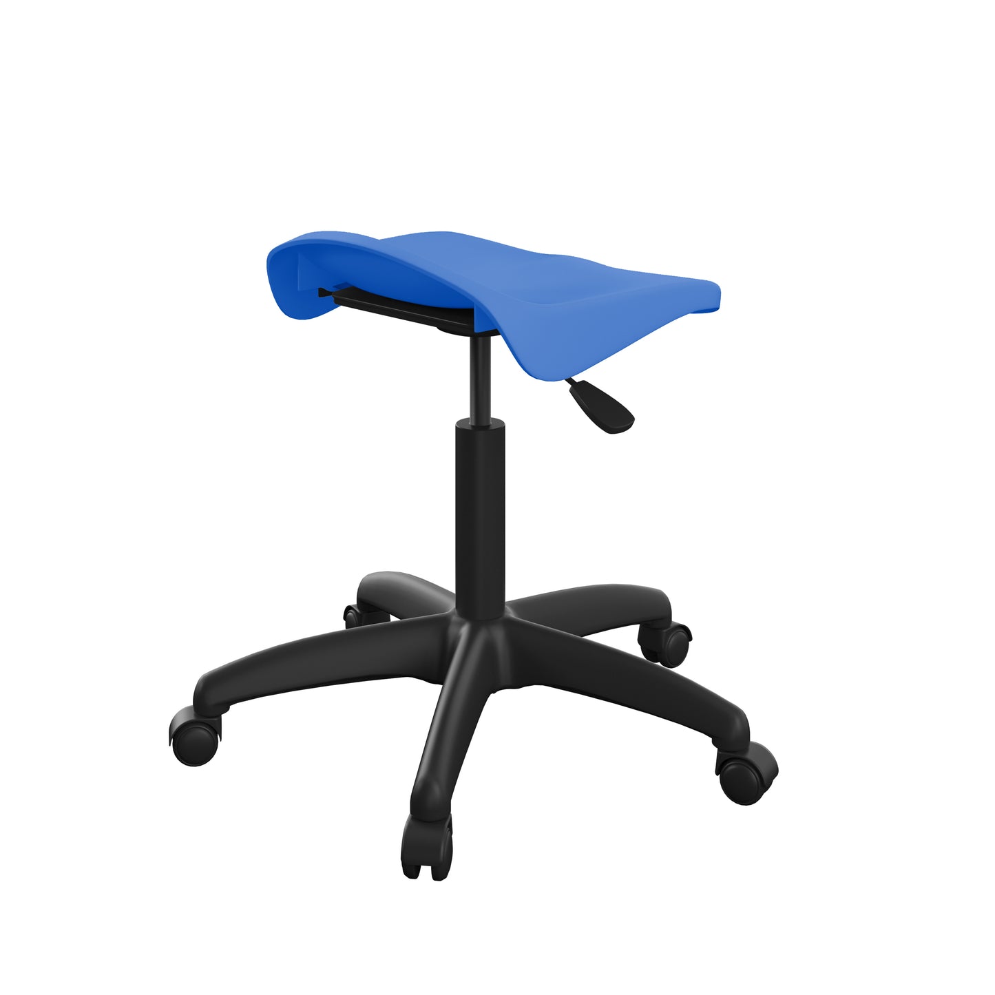 Titan Swivel Senior Stool with Plastic Base and Castors