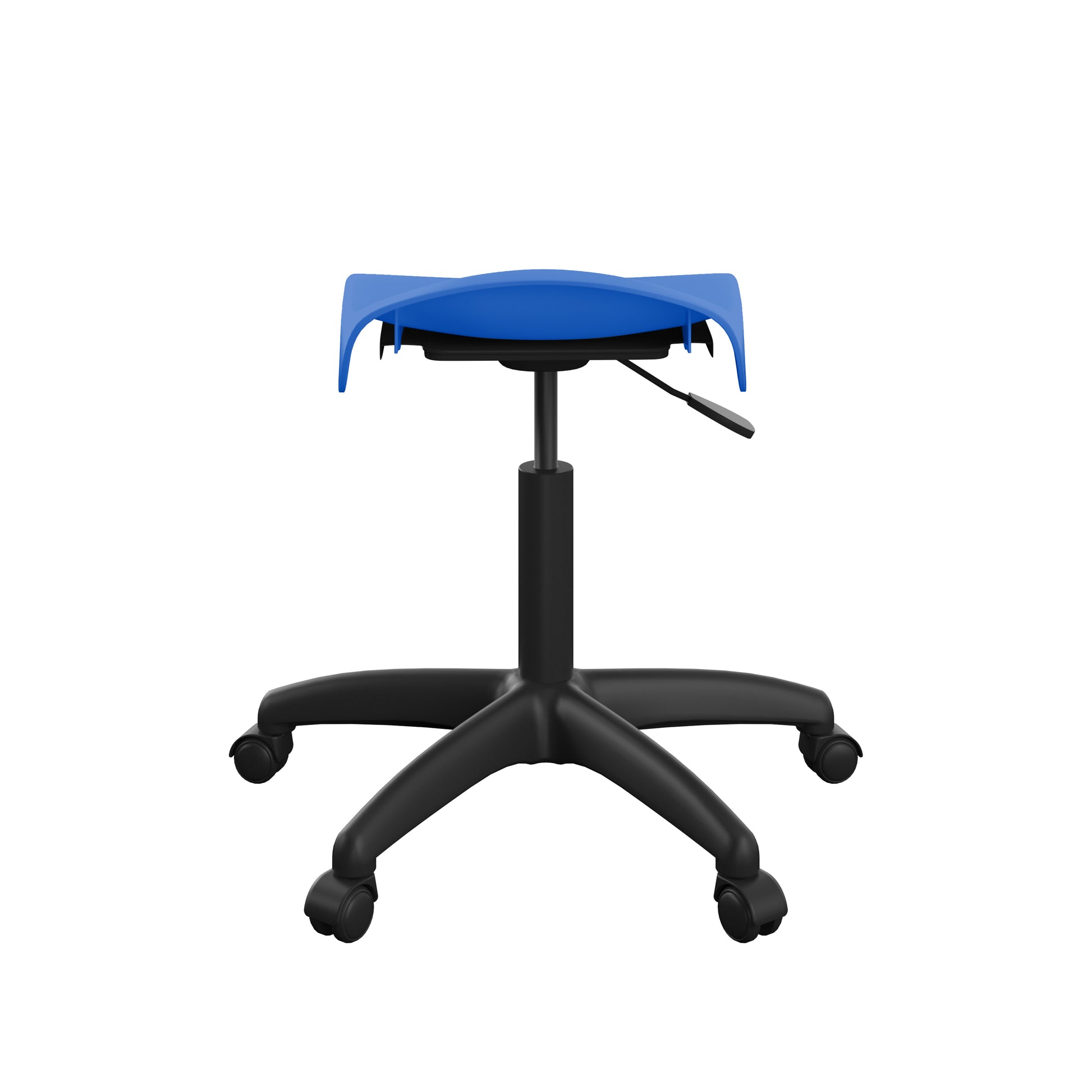 Titan Swivel Senior Stool with Plastic Base and Castors