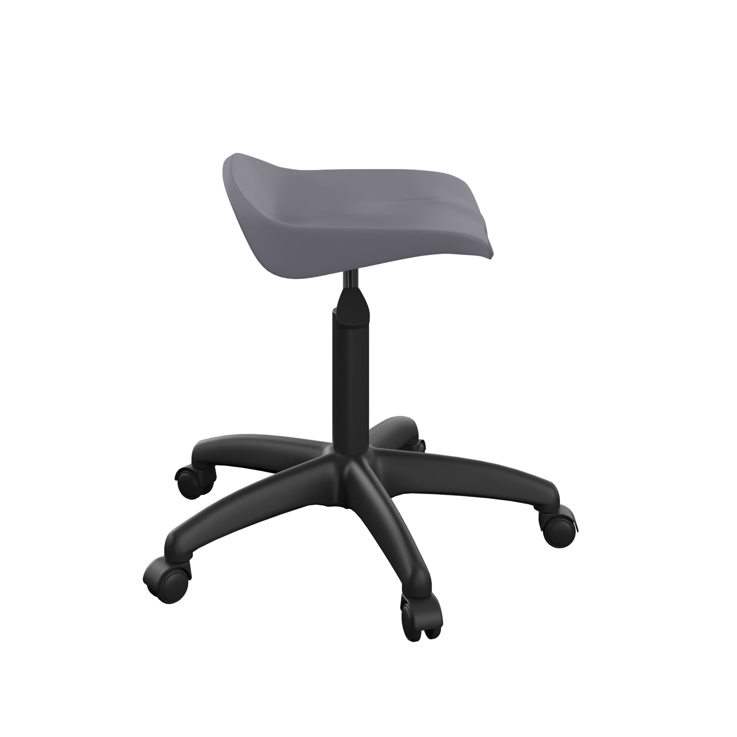 Titan Swivel Senior Stool with Plastic Base and Castors