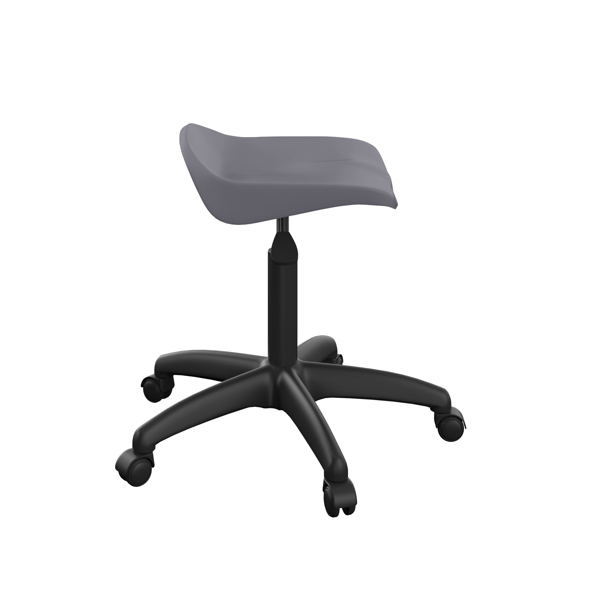 Titan Swivel Senior Stool with Plastic Base and Castors