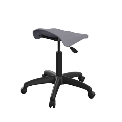 Titan Swivel Senior Stool with Plastic Base and Castors