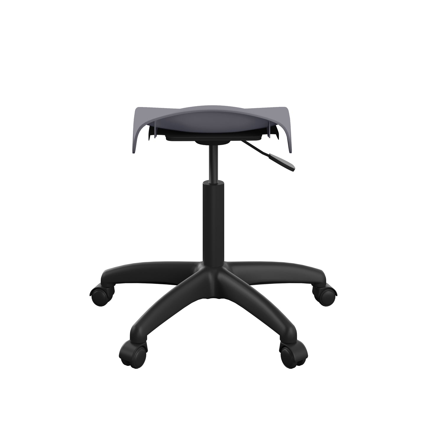 Titan Swivel Senior Stool with Plastic Base and Castors