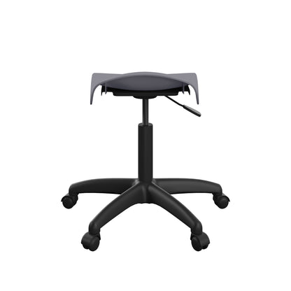 Titan Swivel Senior Stool with Plastic Base and Castors