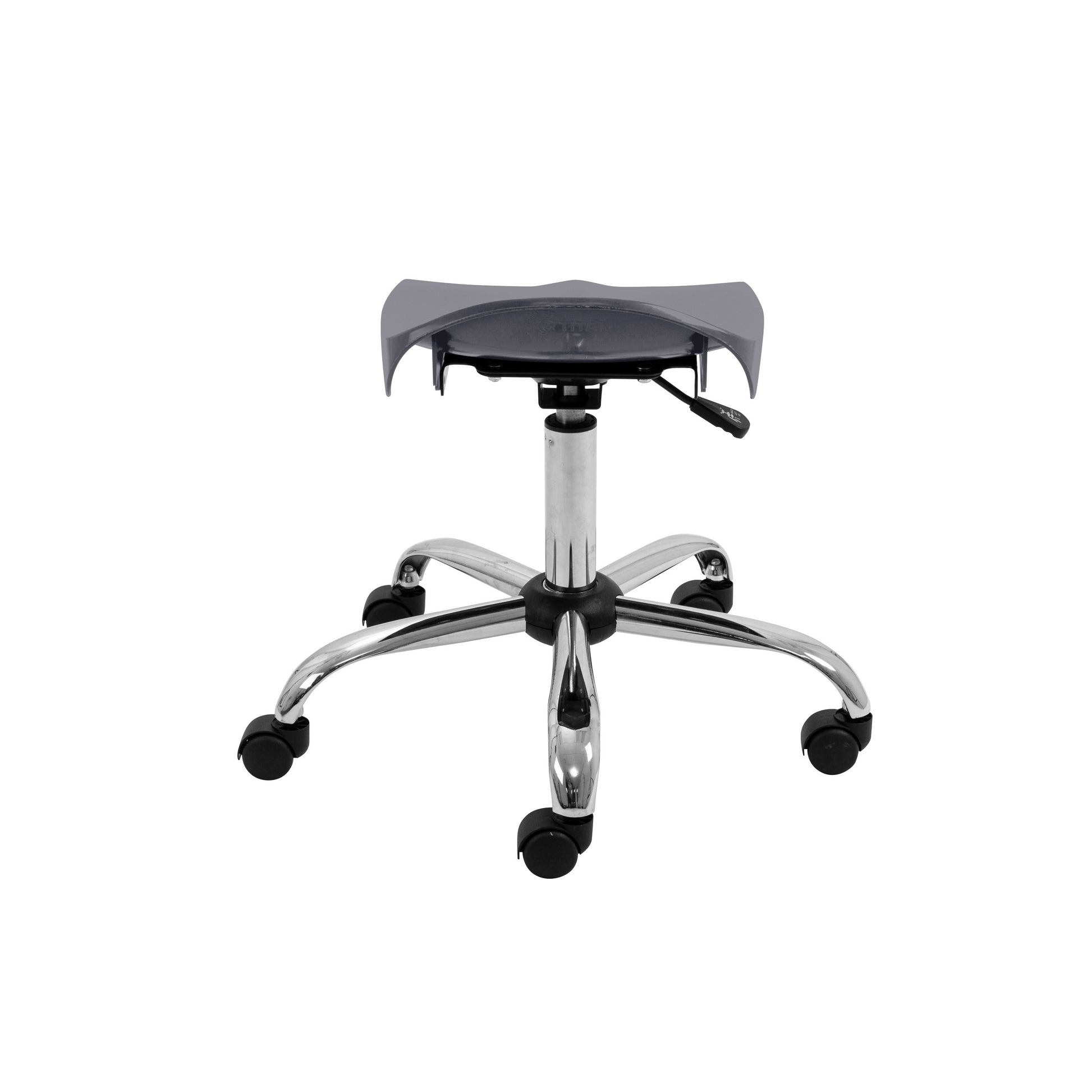 Titan Swivel Senior Stool with Chrome Base and Castors