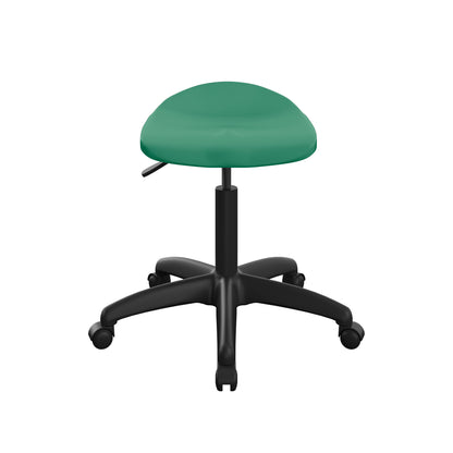 Titan Swivel Senior Stool with Plastic Base and Castors