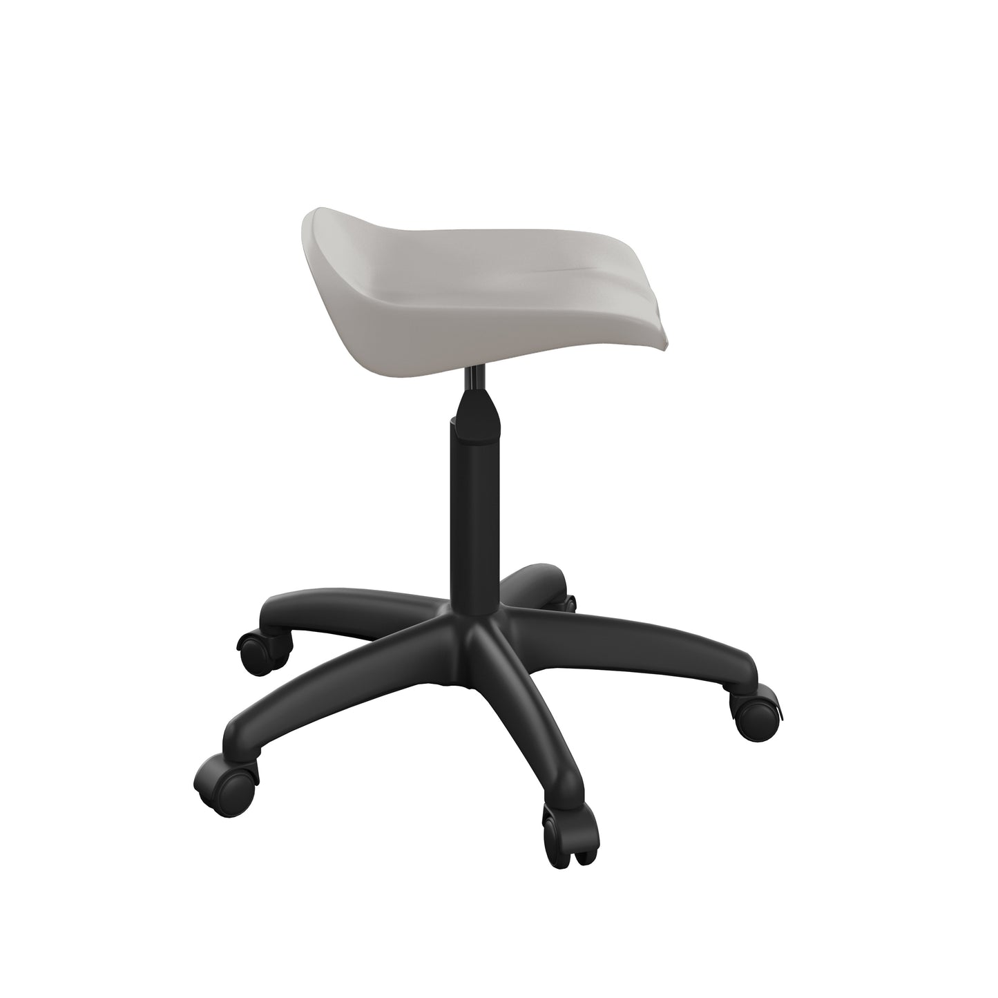 Titan Swivel Senior Stool with Plastic Base and Castors