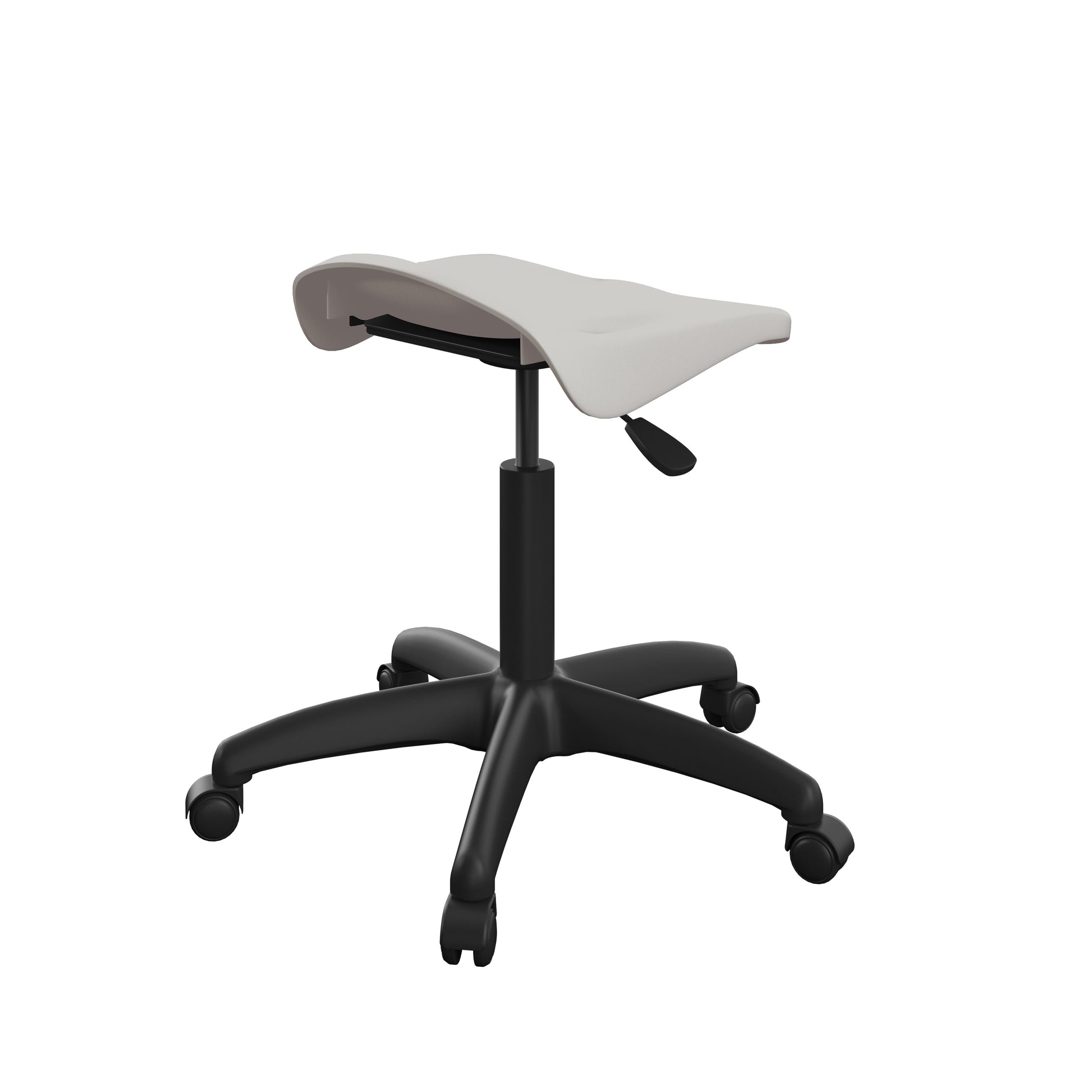 Titan Swivel Senior Stool with Plastic Base and Castors