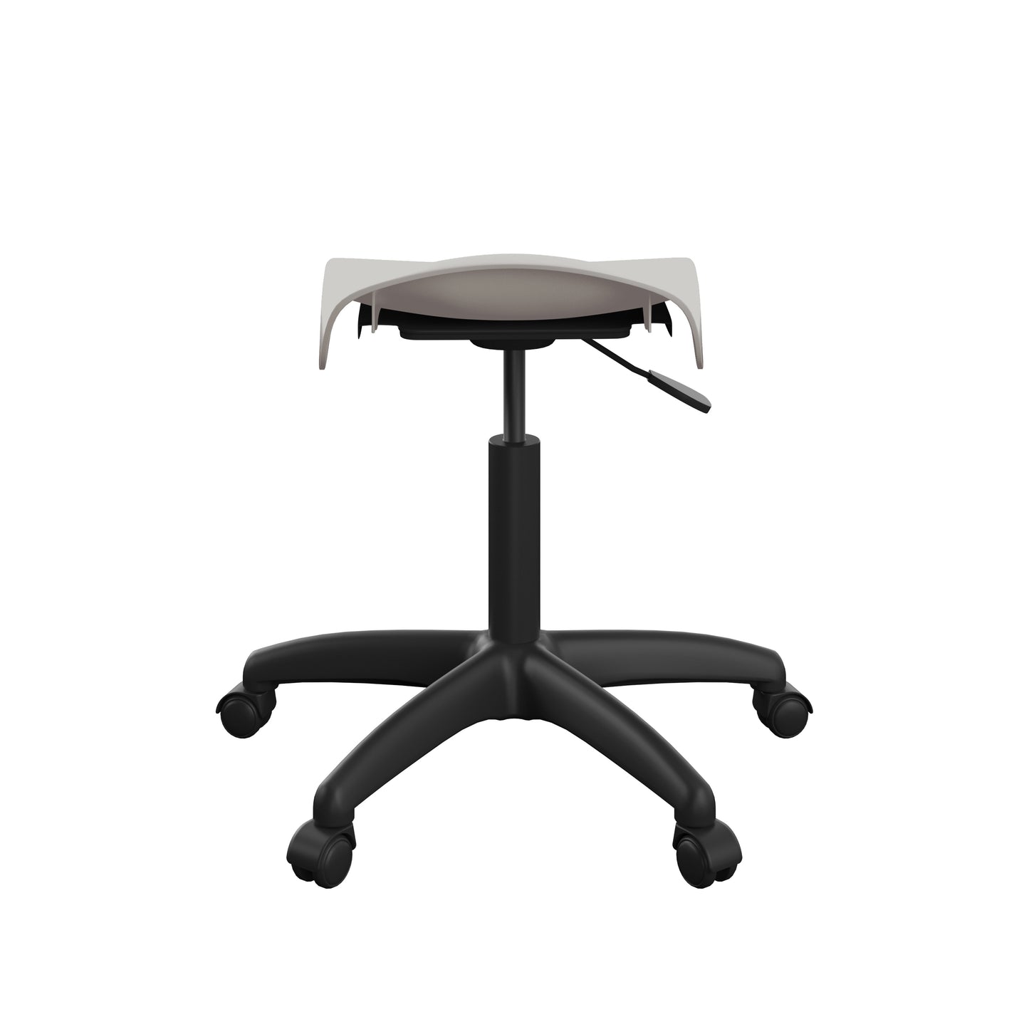 Titan Swivel Senior Stool with Plastic Base and Castors