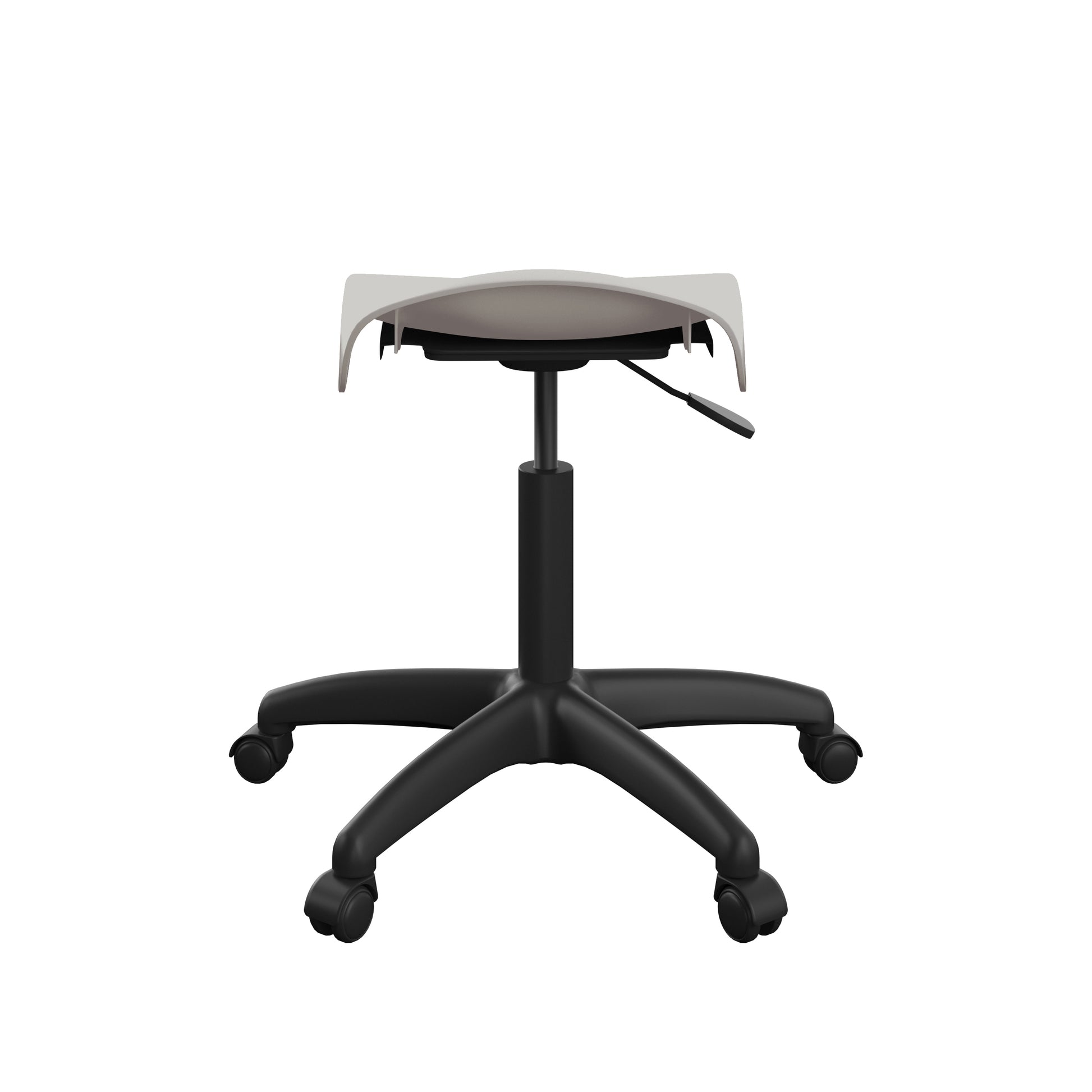 Titan Swivel Senior Stool with Plastic Base and Castors
