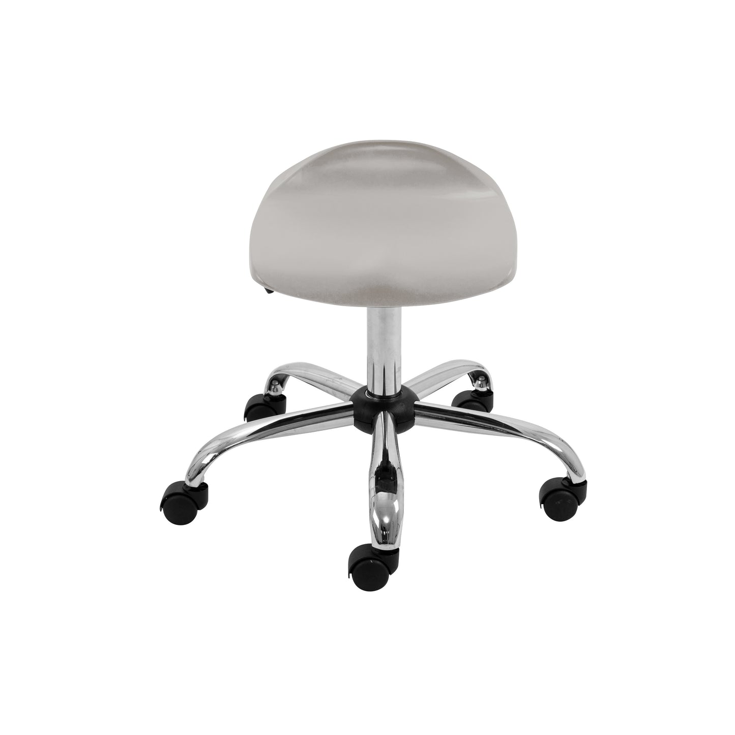 Titan Swivel Senior Stool with Chrome Base and Castors