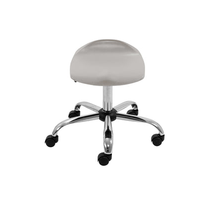 Titan Swivel Senior Stool with Chrome Base and Castors