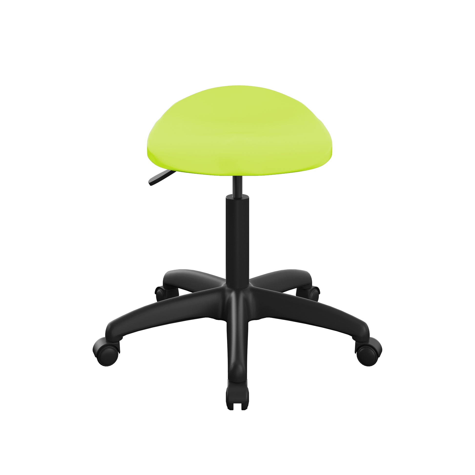 Titan Swivel Senior Stool with Plastic Base and Castors