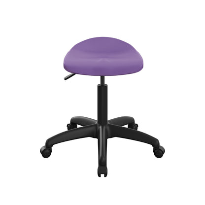 Titan Swivel Senior Stool with Plastic Base and Castors