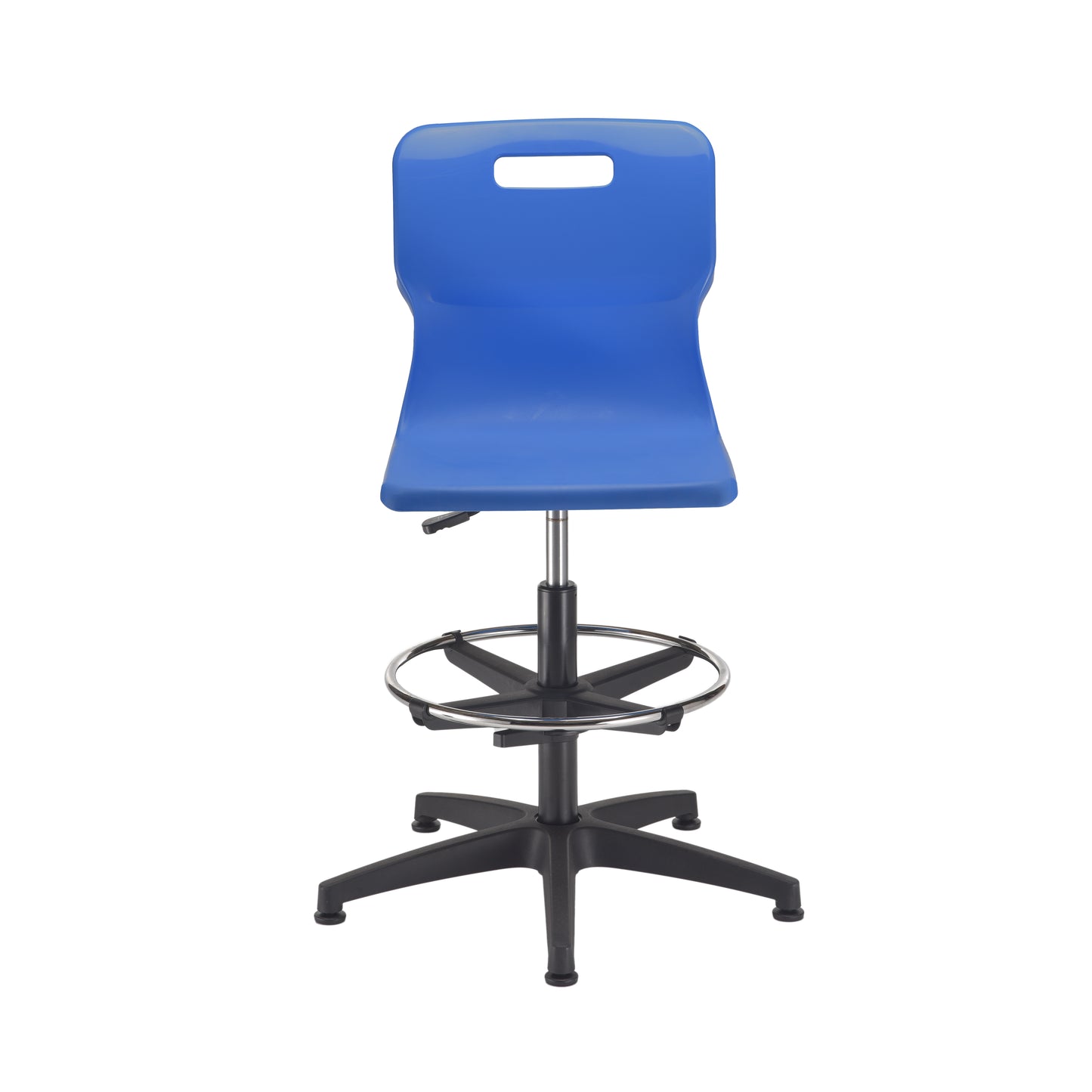 Titan Swivel Senior Chair with Plastic Base, Castors and D-Kit