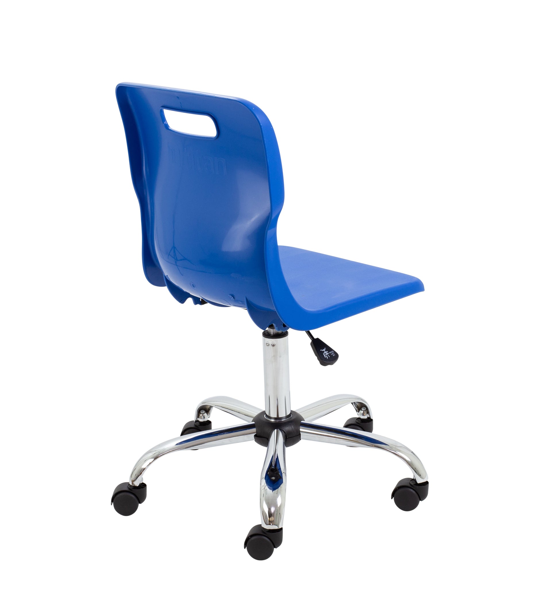 Titan Swivel Senior Chair with Chrome Base and Castors